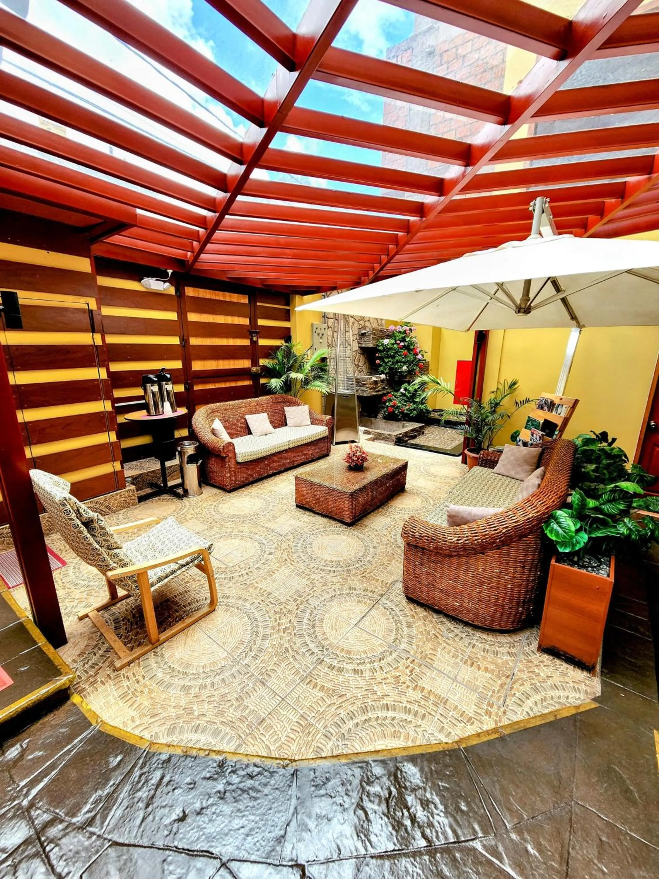 Patio in El Mariscal Cusco