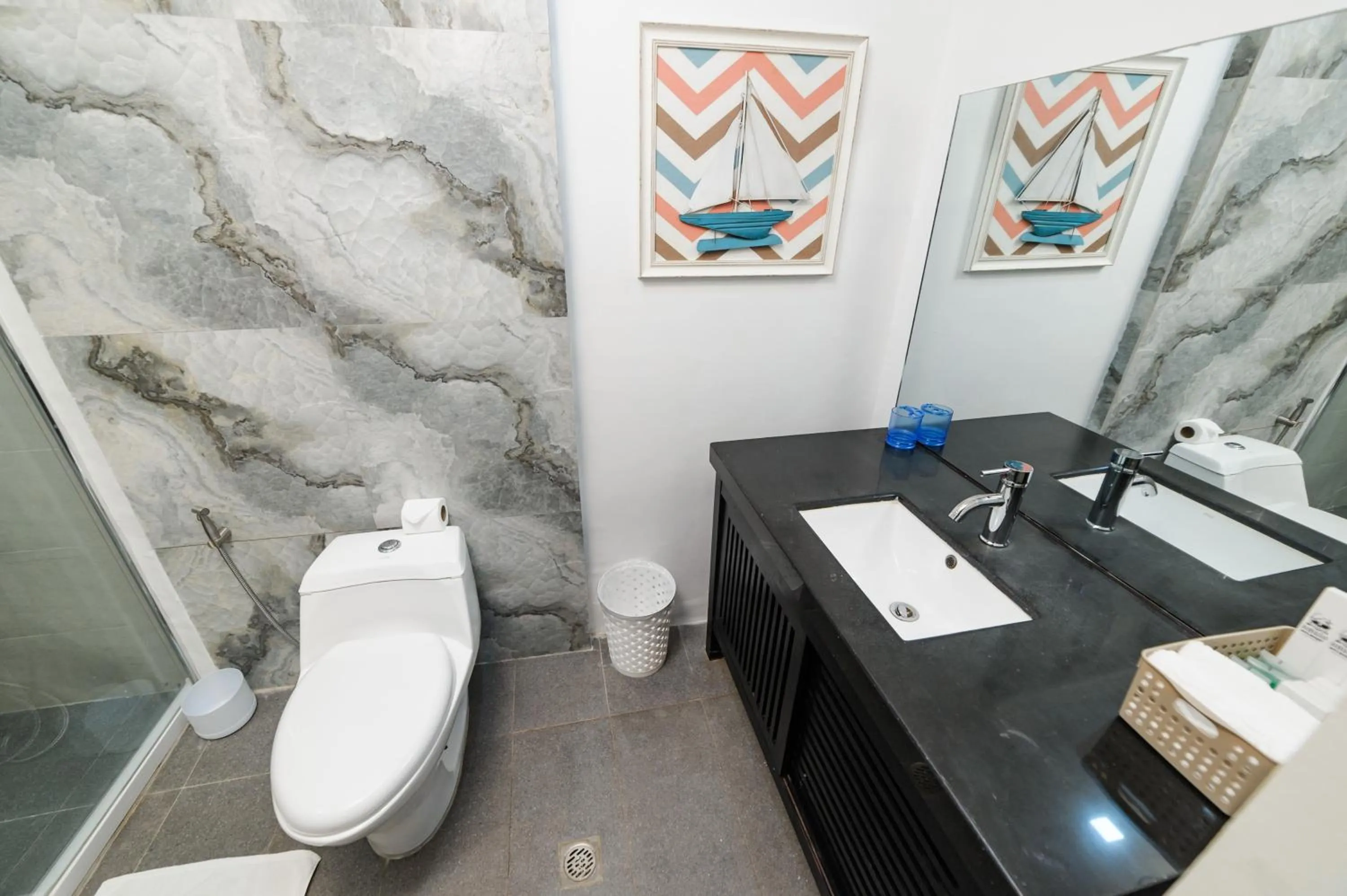 Bathroom in Mario Dive Resort