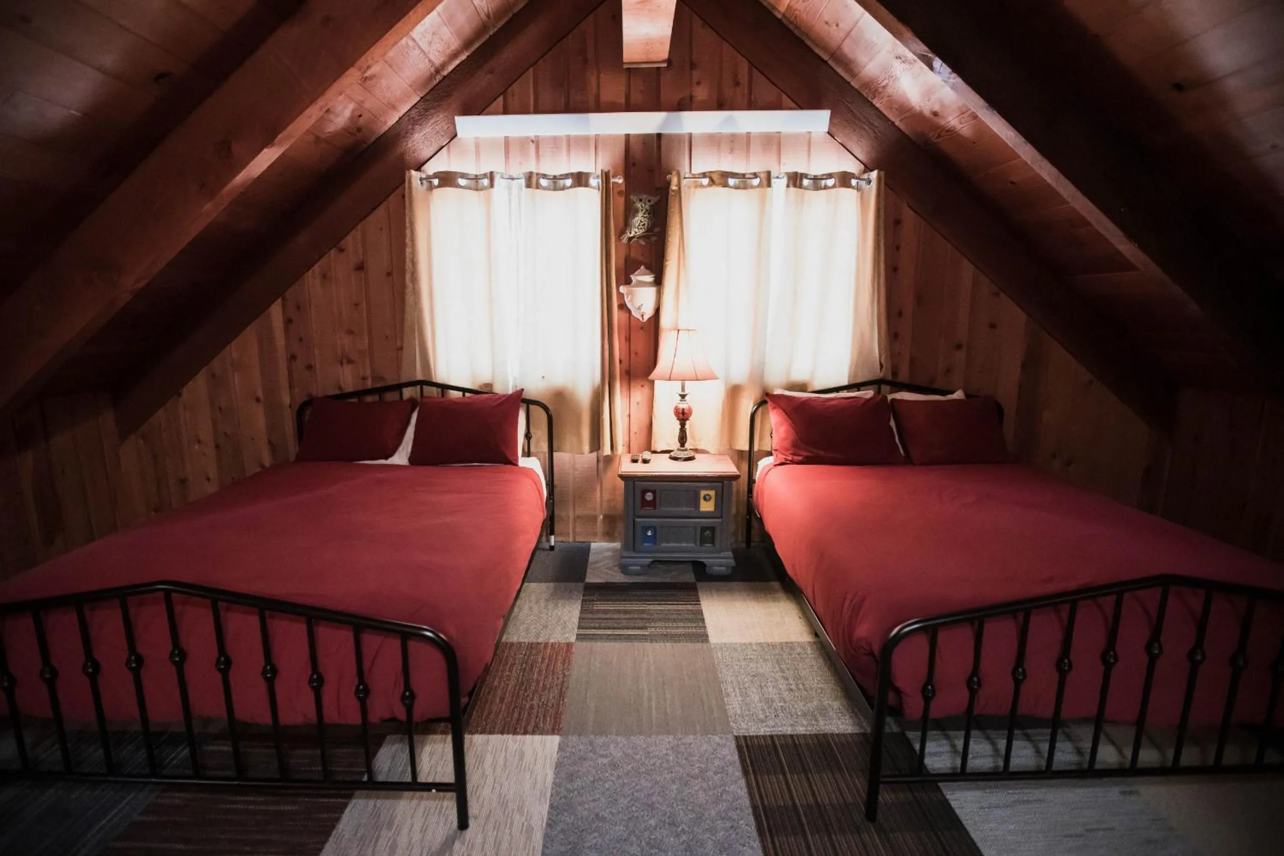 Bed in The Viking Lodge - Downtown Winter Park Colorado