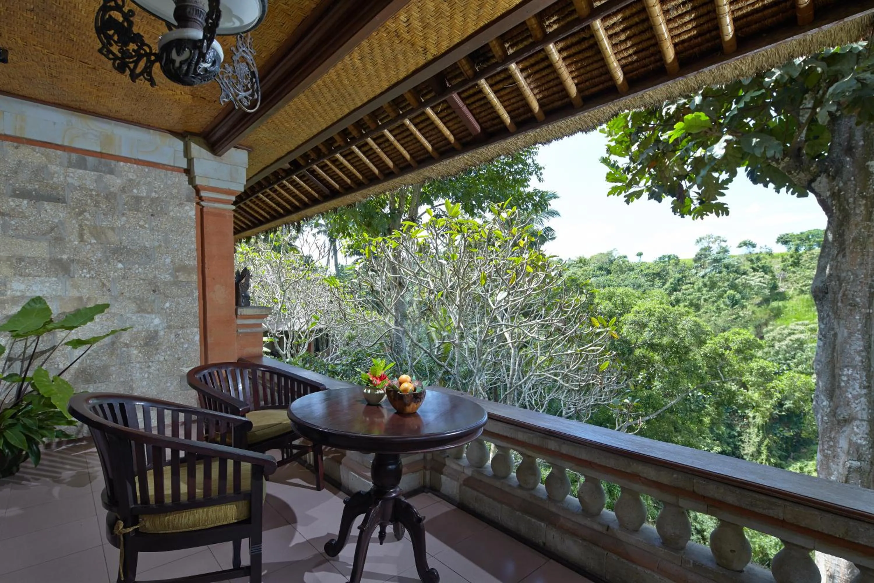 Balcony/Terrace in Hotel Tjampuhan Spa