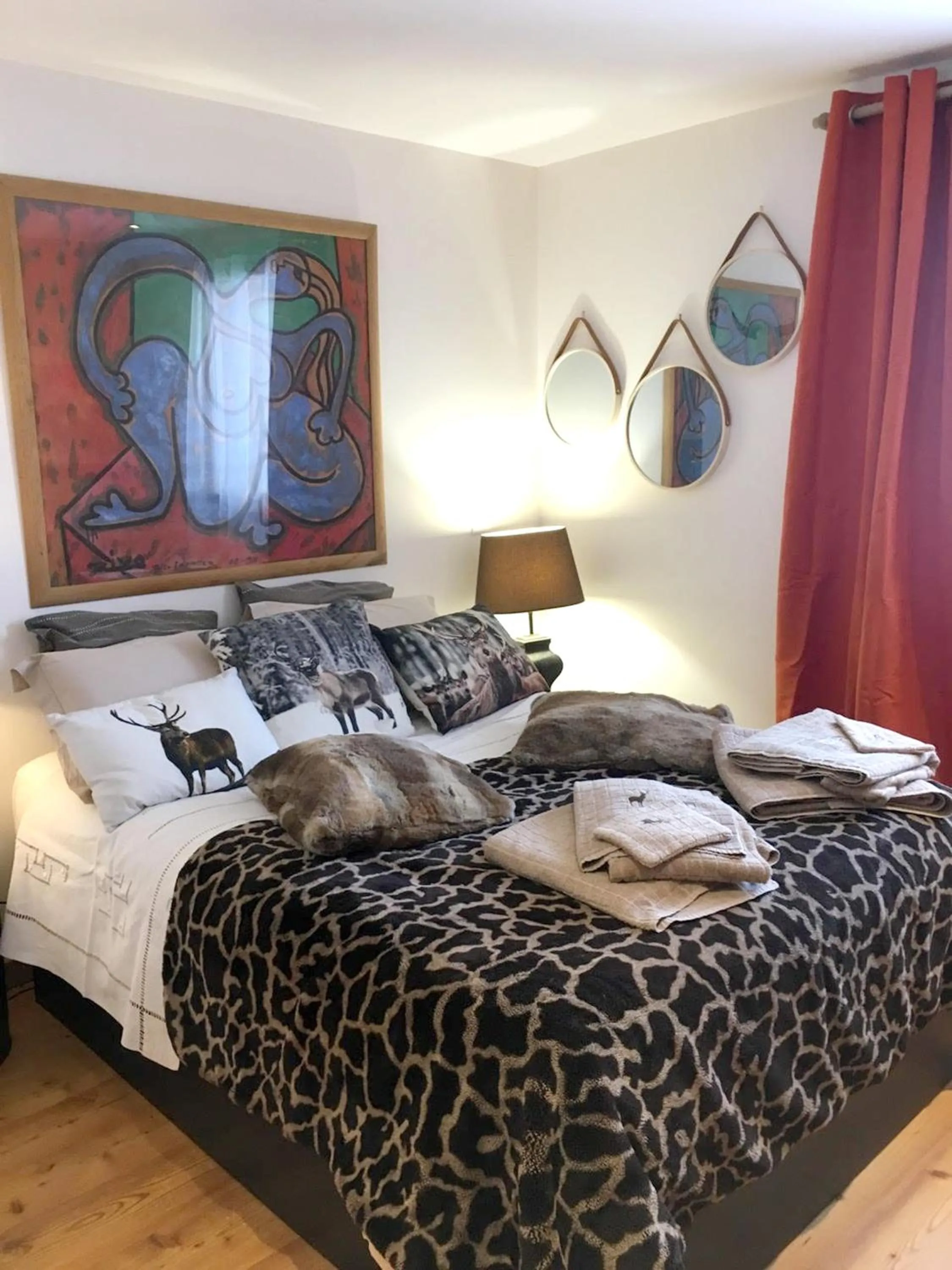Appartement moderne à Le Grand-Bornand 70 m² avec vue montagne