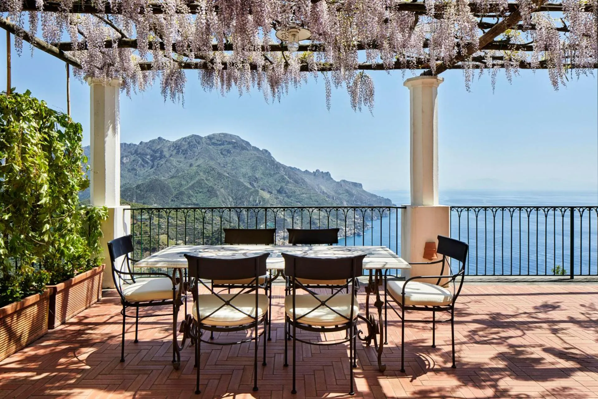 Balcony/Terrace in Palazzo Avino