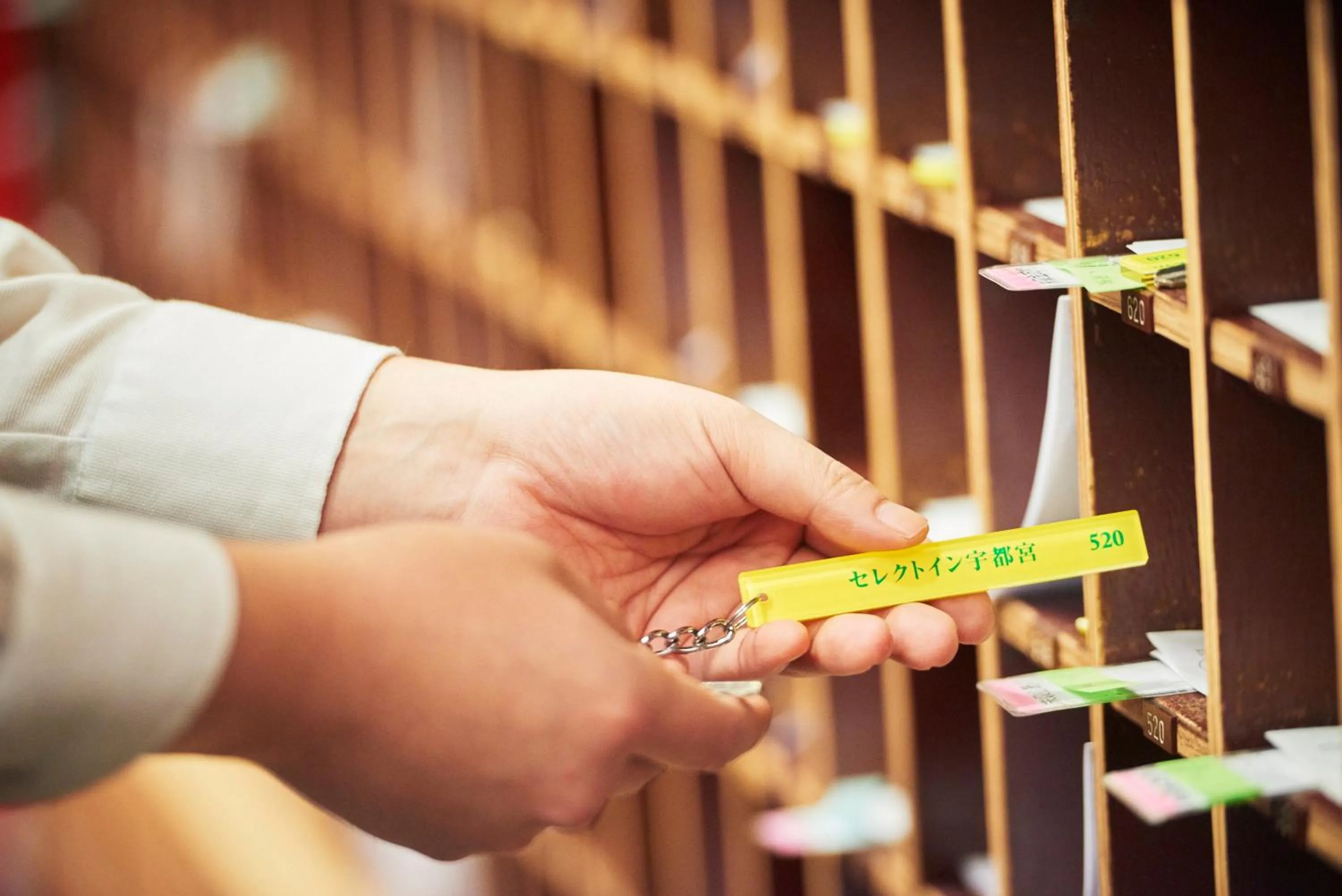 Decorative detail in Hotel Select Inn Utsunomiya