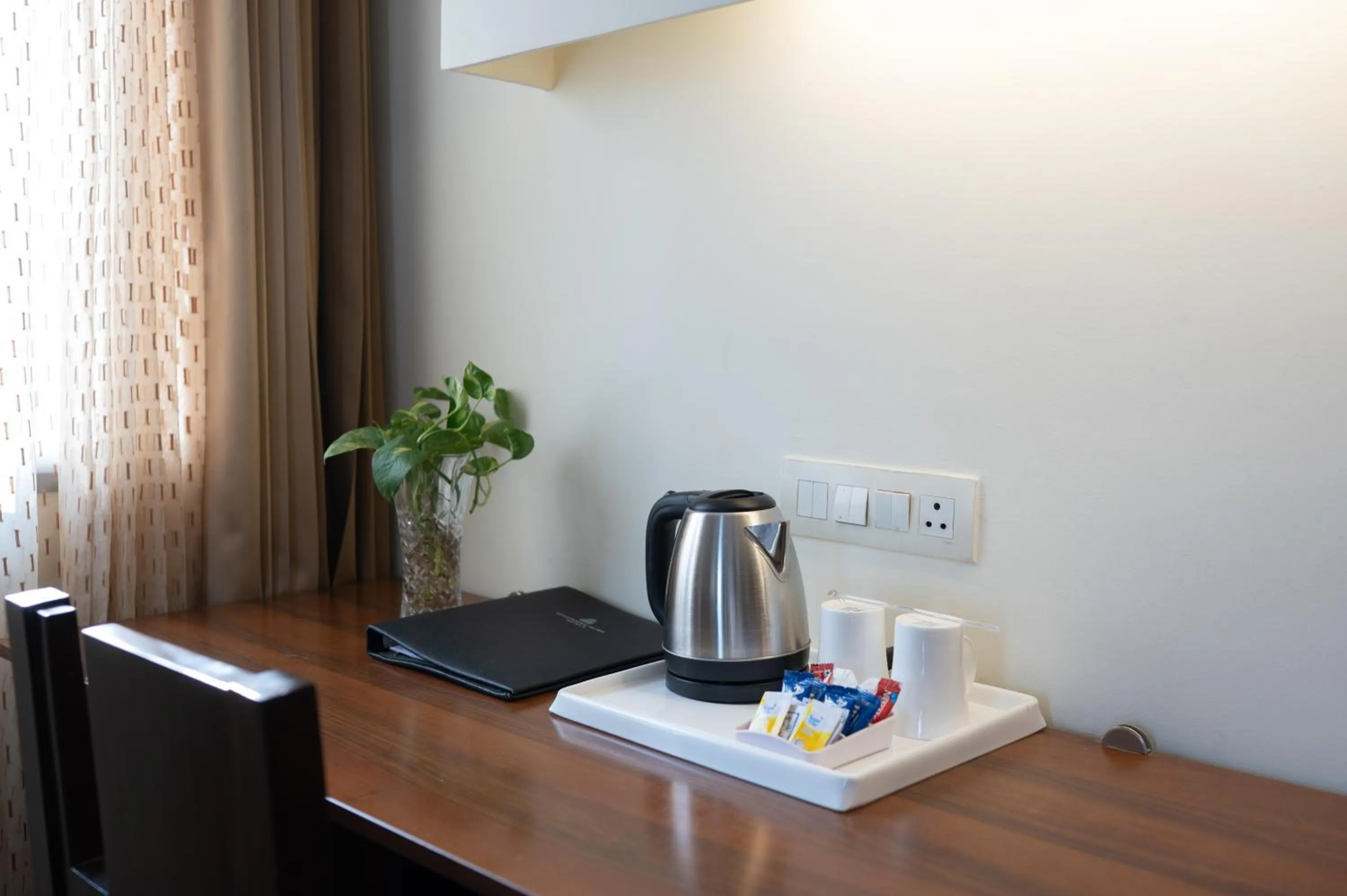 Coffee/tea facilities in Whispering Palms Hotel Jaipur