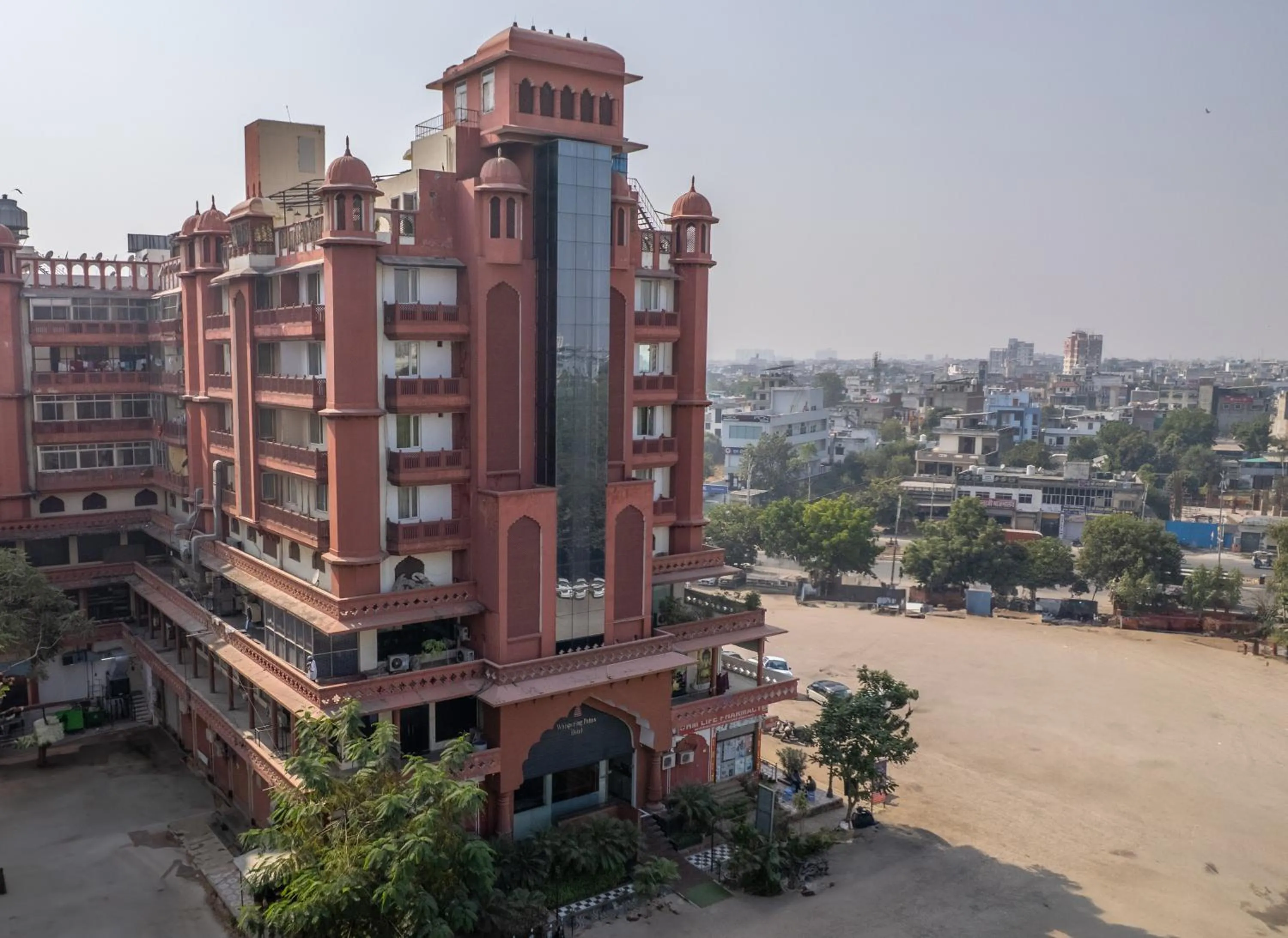 Facade/entrance in Whispering Palms Hotel Jaipur