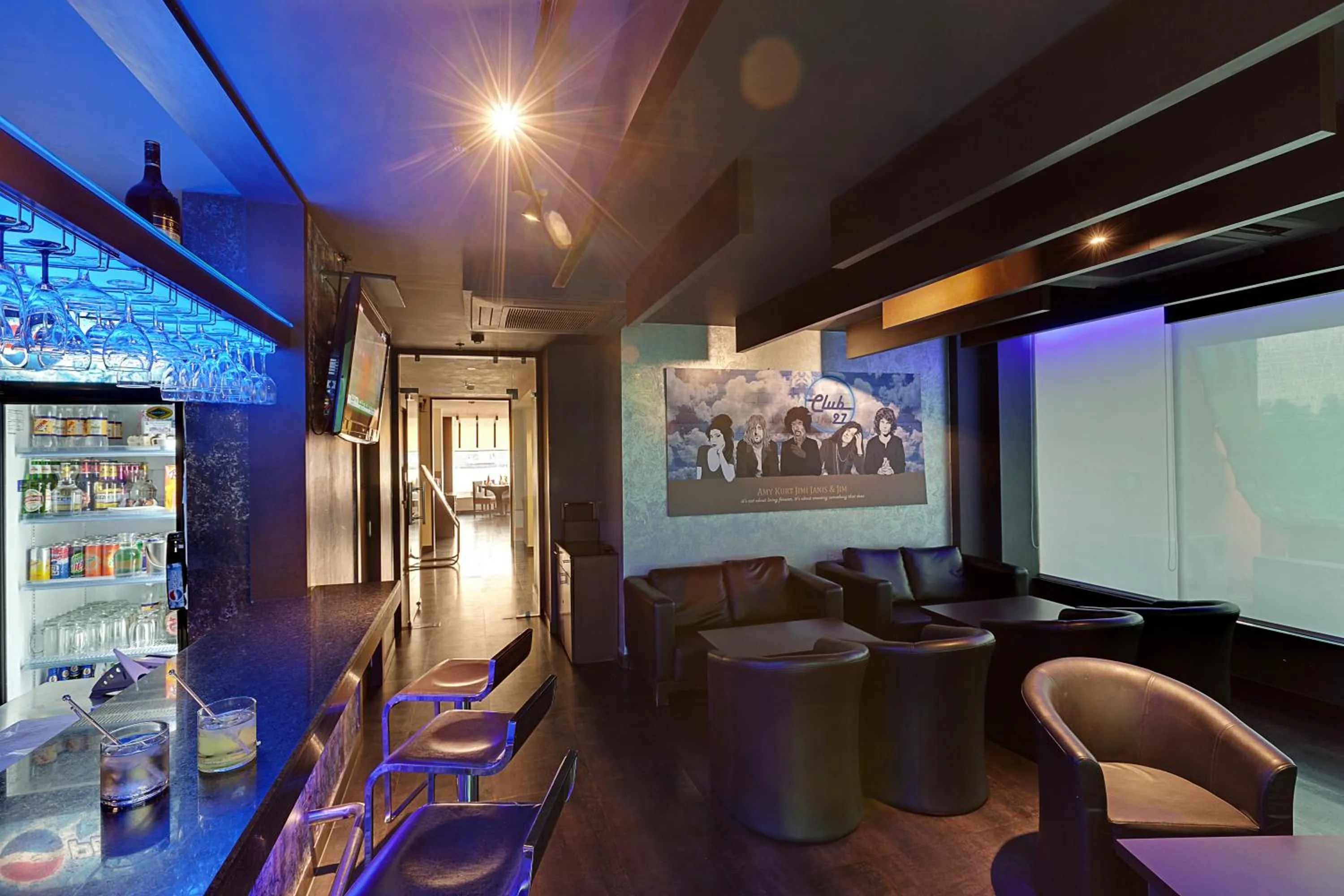 Lounge or bar in Whispering Palms Hotel Jaipur