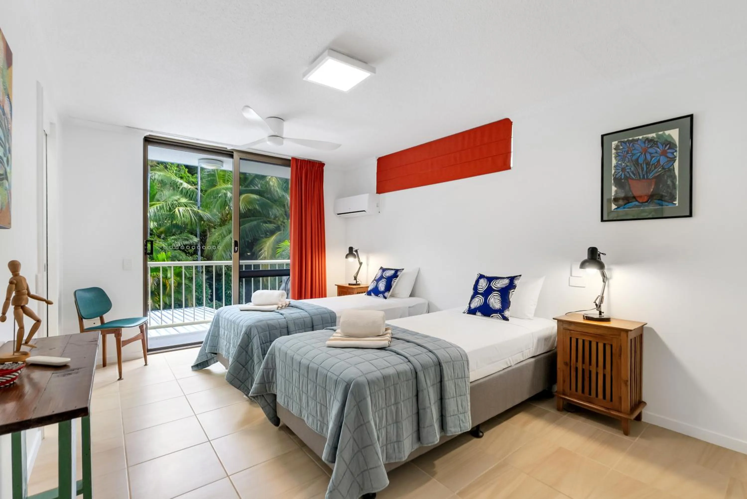 Bedroom, Bed in Argosy On The Beach