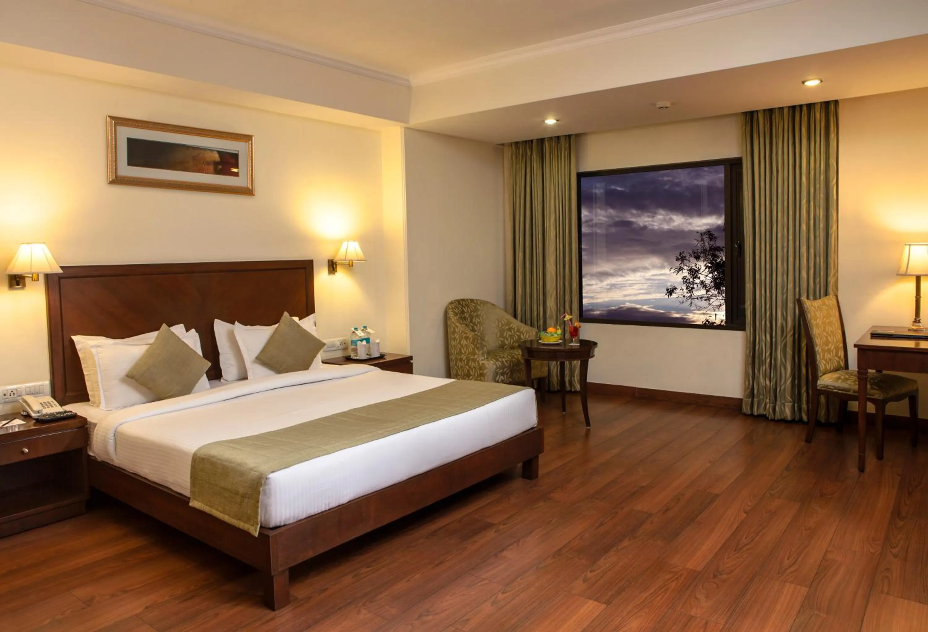 Photo of the whole room, Bed in Le Lac Sarovar Portico- Ranchi