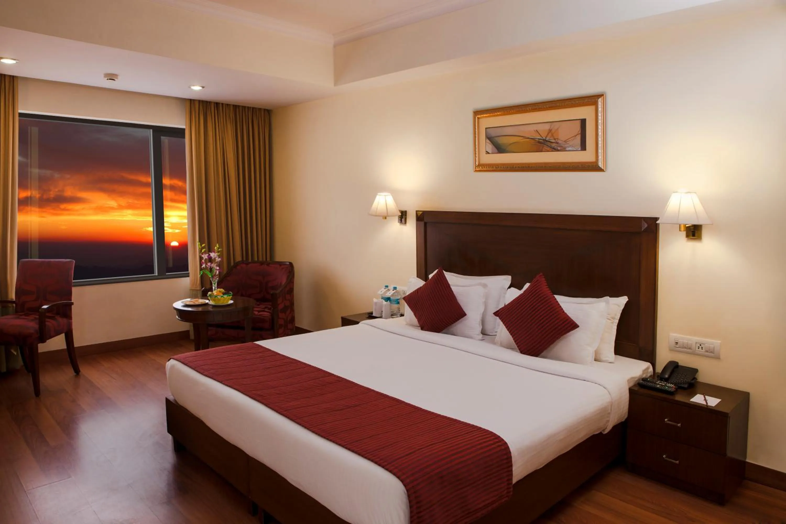 Bed in Le Lac Sarovar Portico- Ranchi