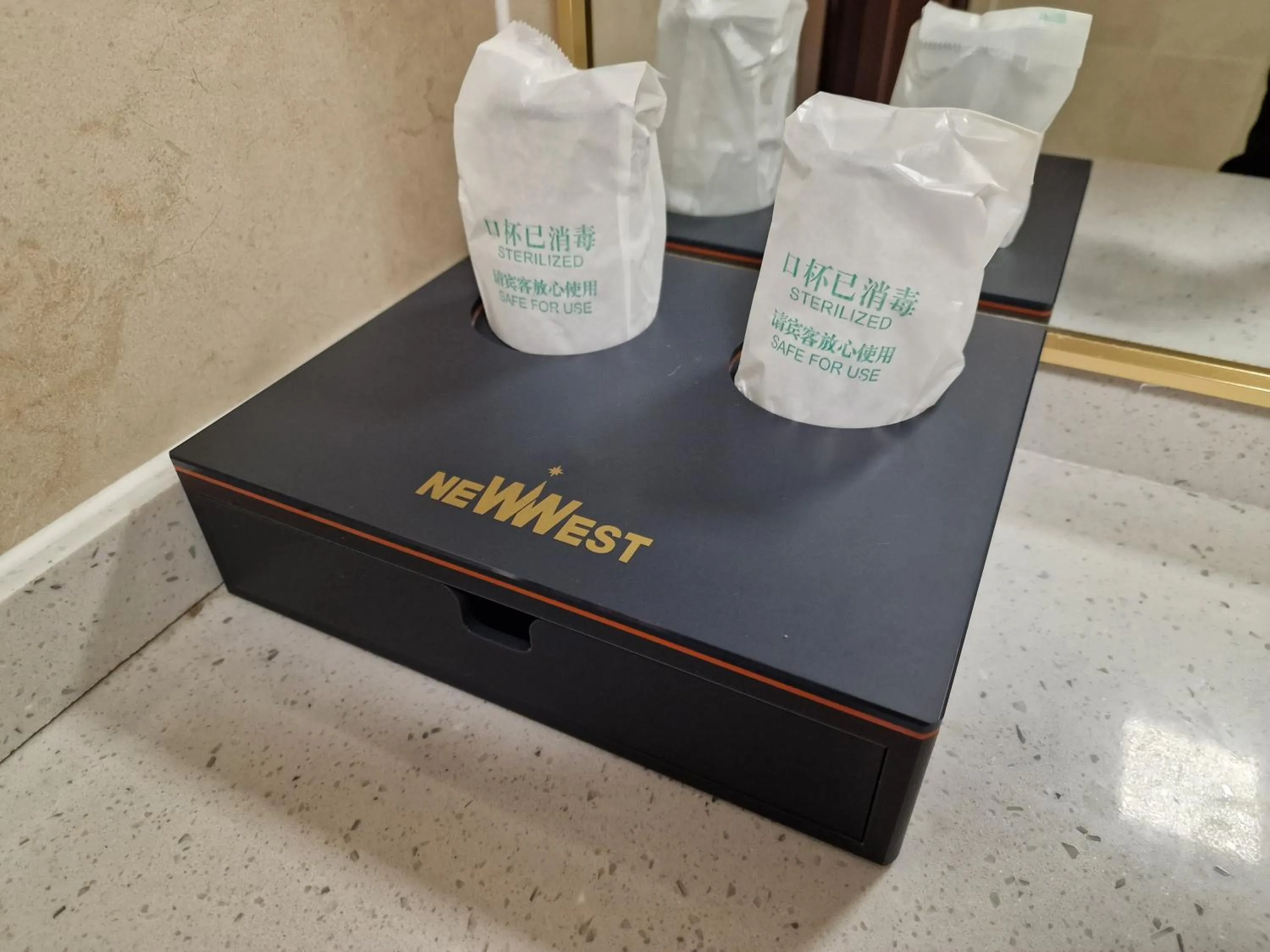 Bathroom in New West Hotel