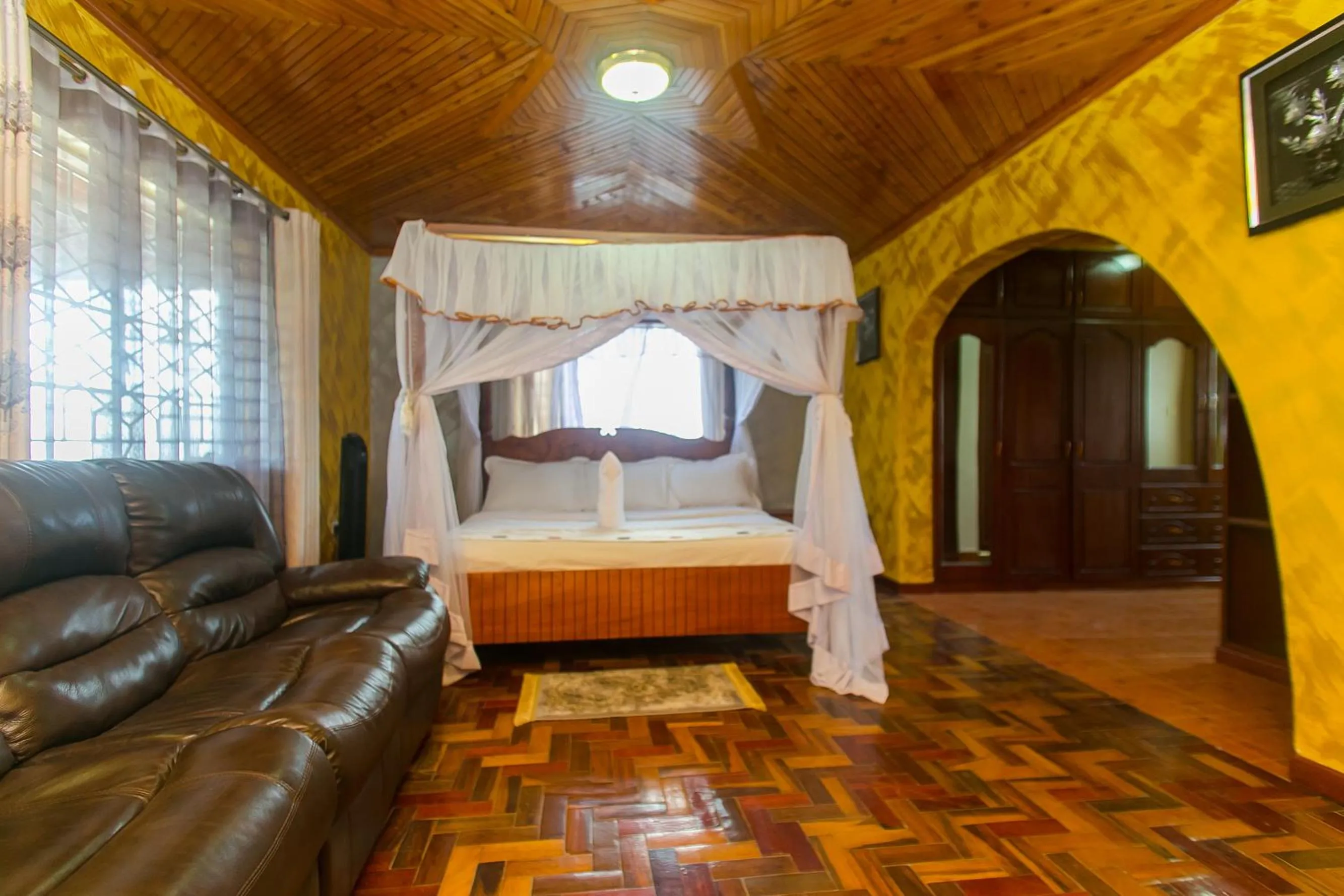 Seating area, Bed in Zarita Boutique Hotel