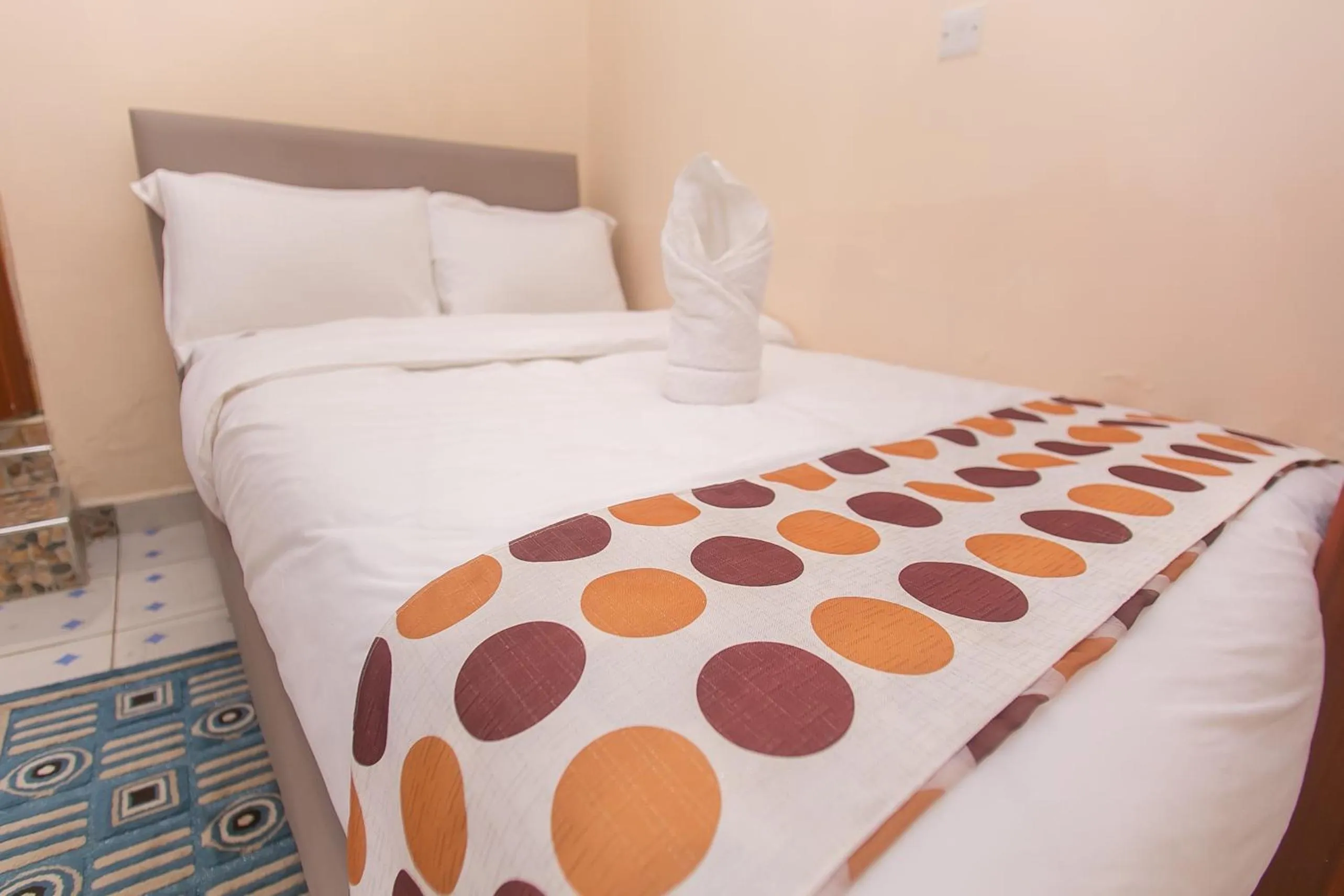 Bed in Zarita Boutique Hotel