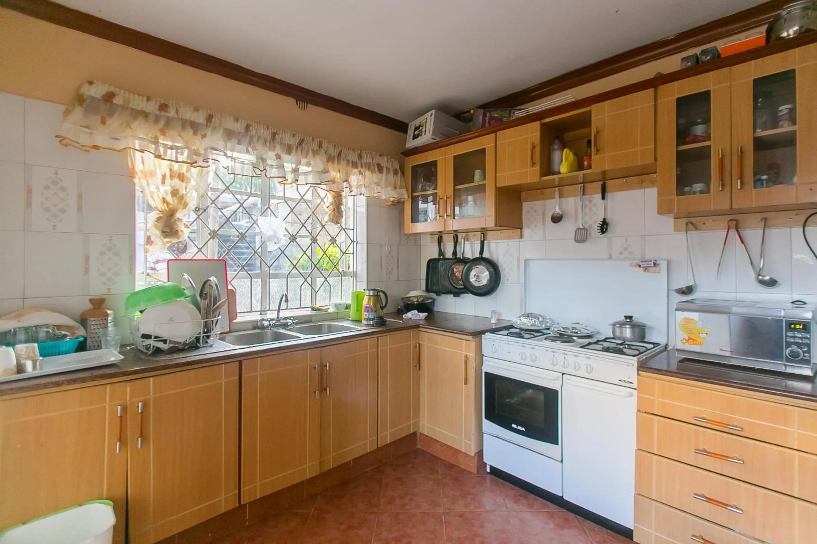 Kitchen or kitchenette in Zarita Boutique Hotel