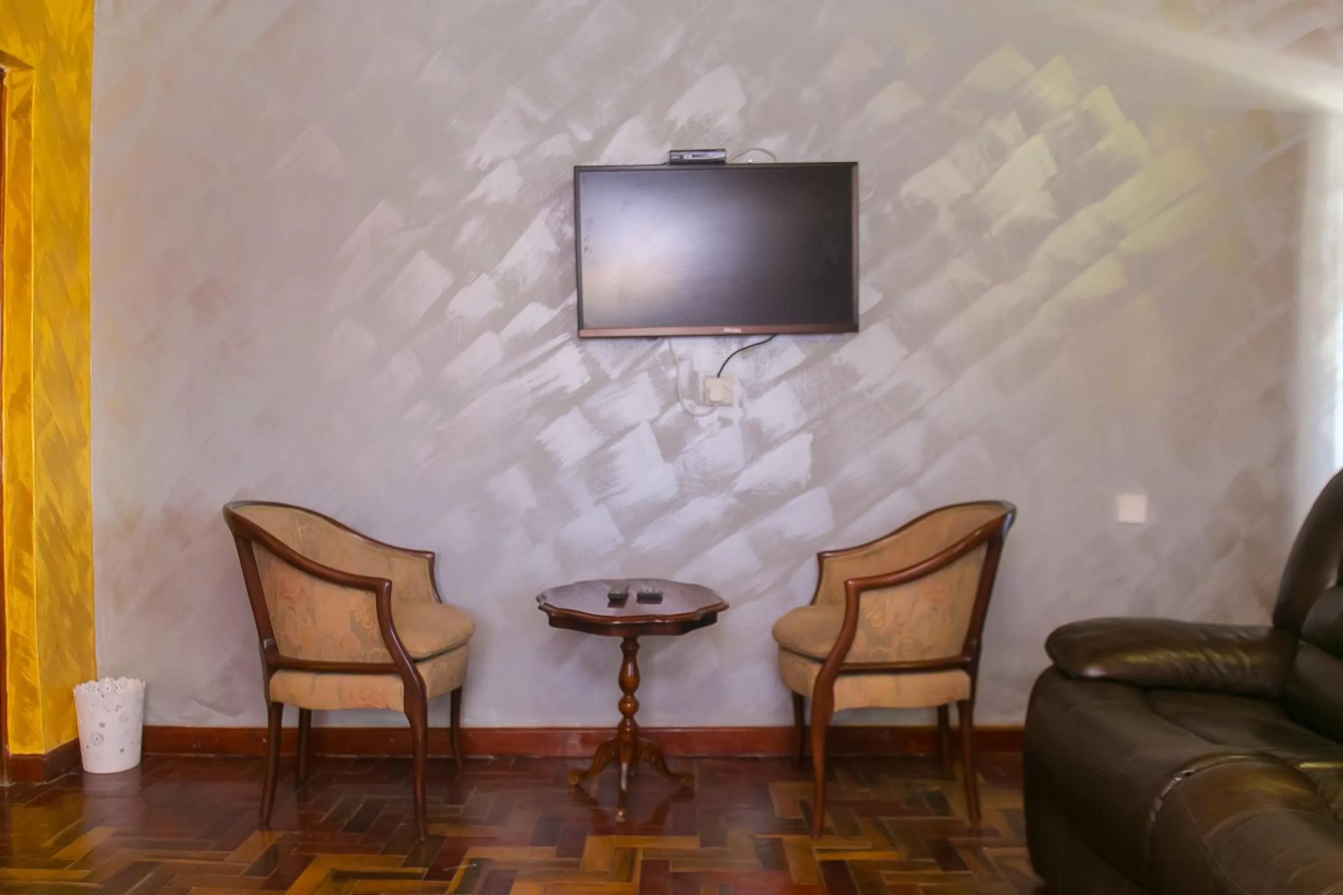 Seating area in Zarita Boutique Hotel