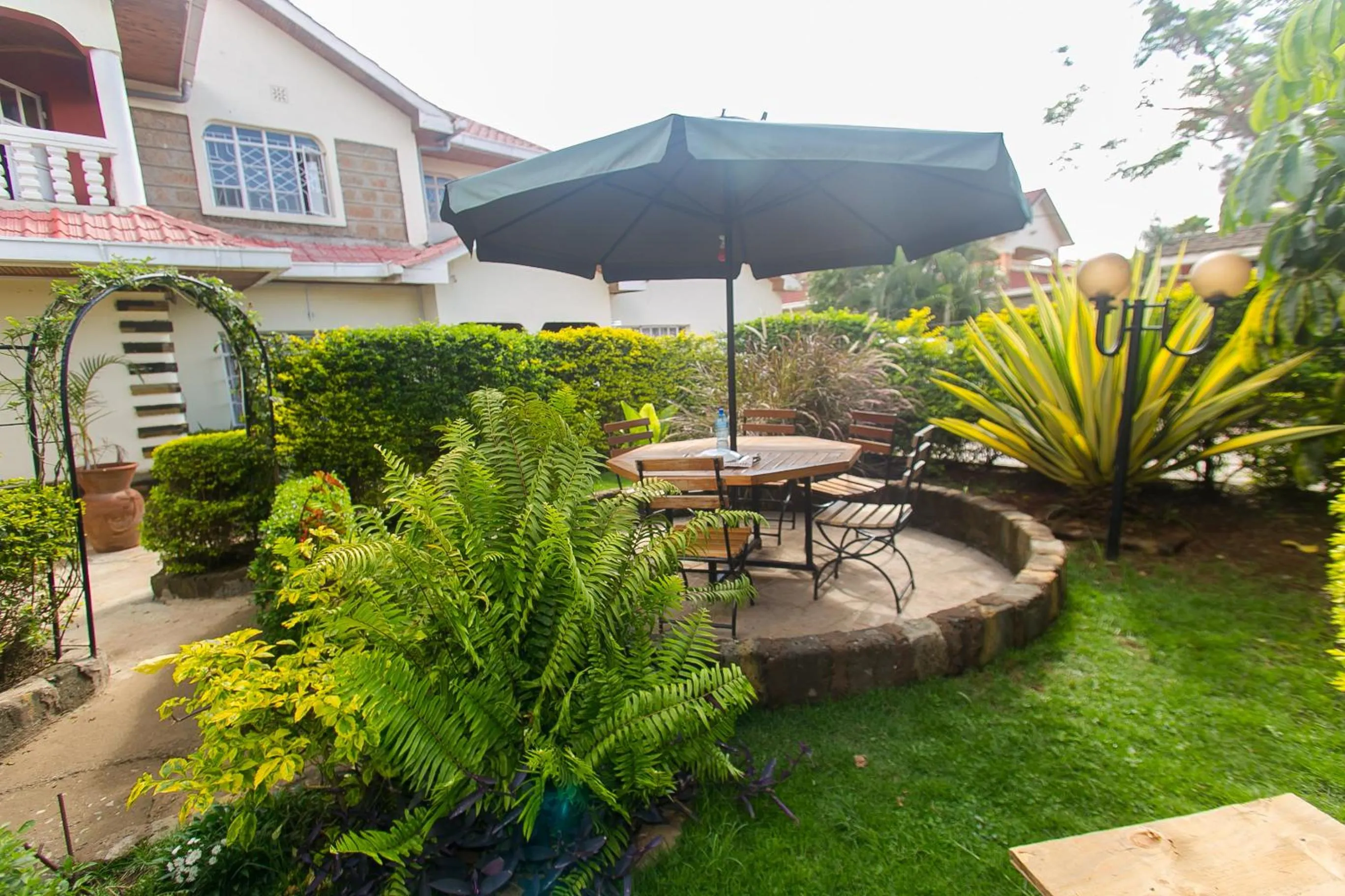 Garden view in Zarita Boutique Hotel