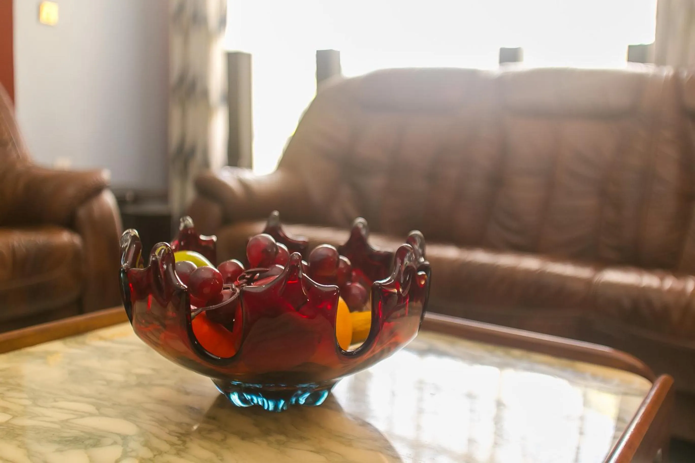 Seating area in Zarita Boutique Hotel