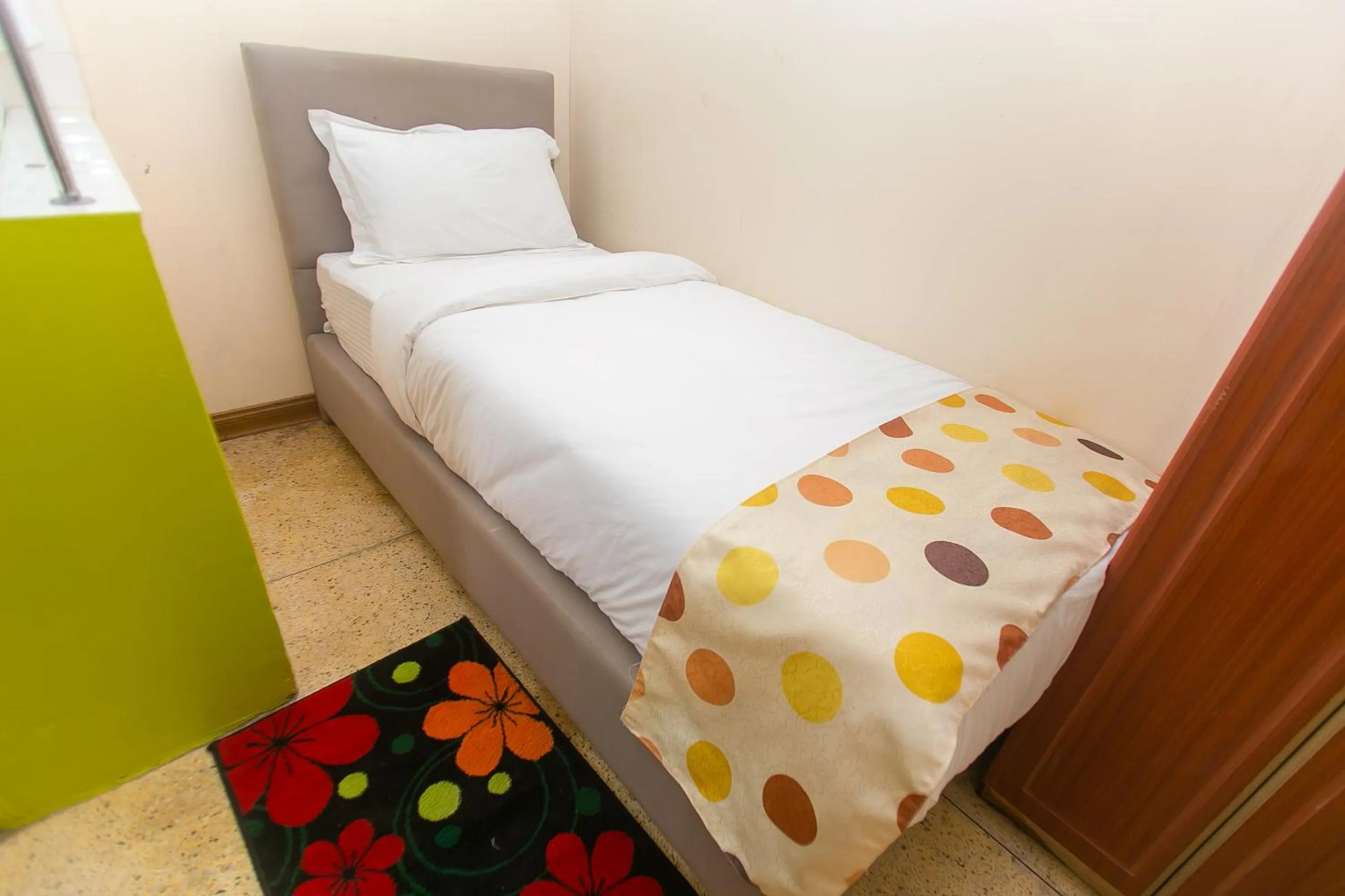 Bed in Zarita Boutique Hotel