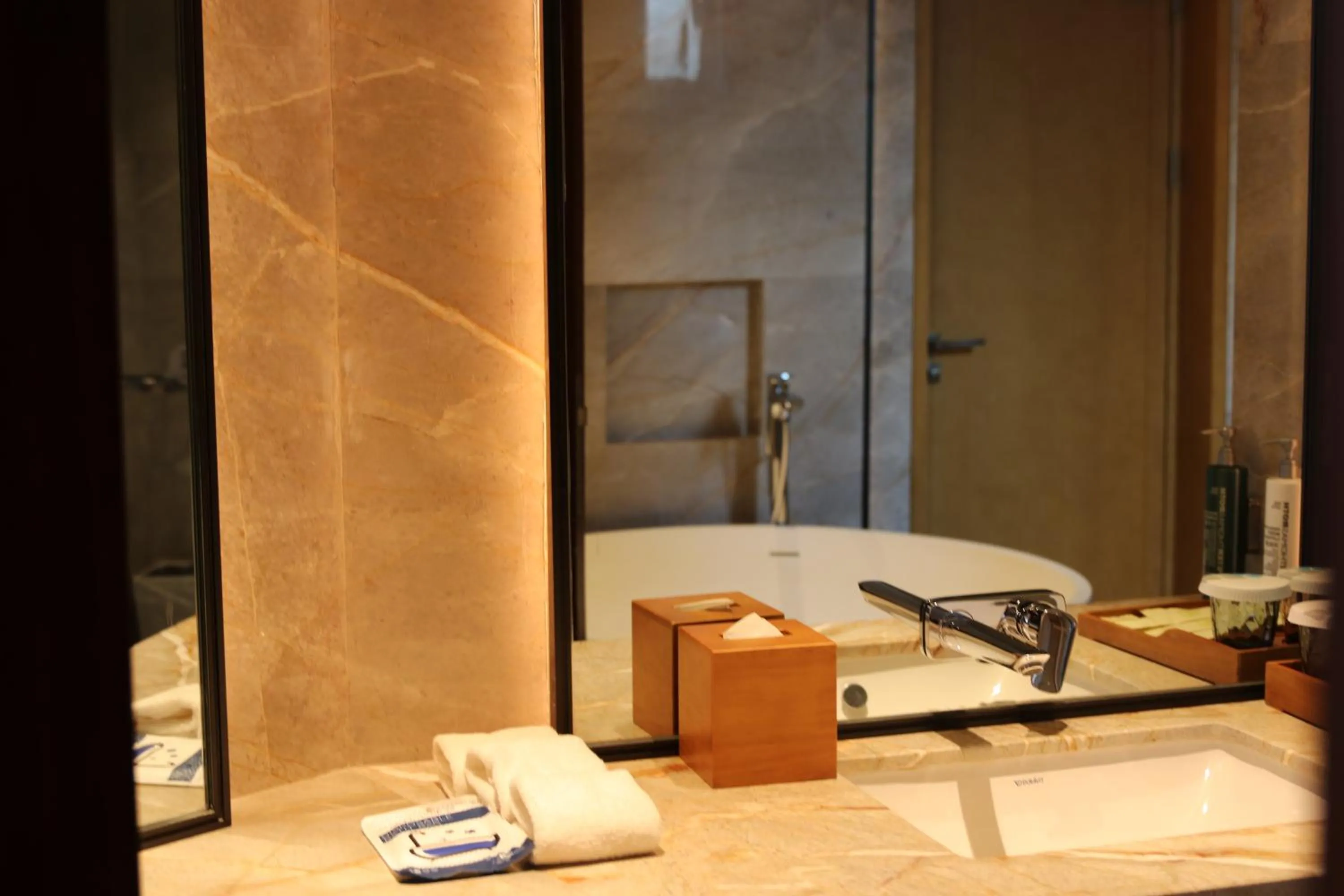 Bathroom in Hilton Garden Inn Nujiang