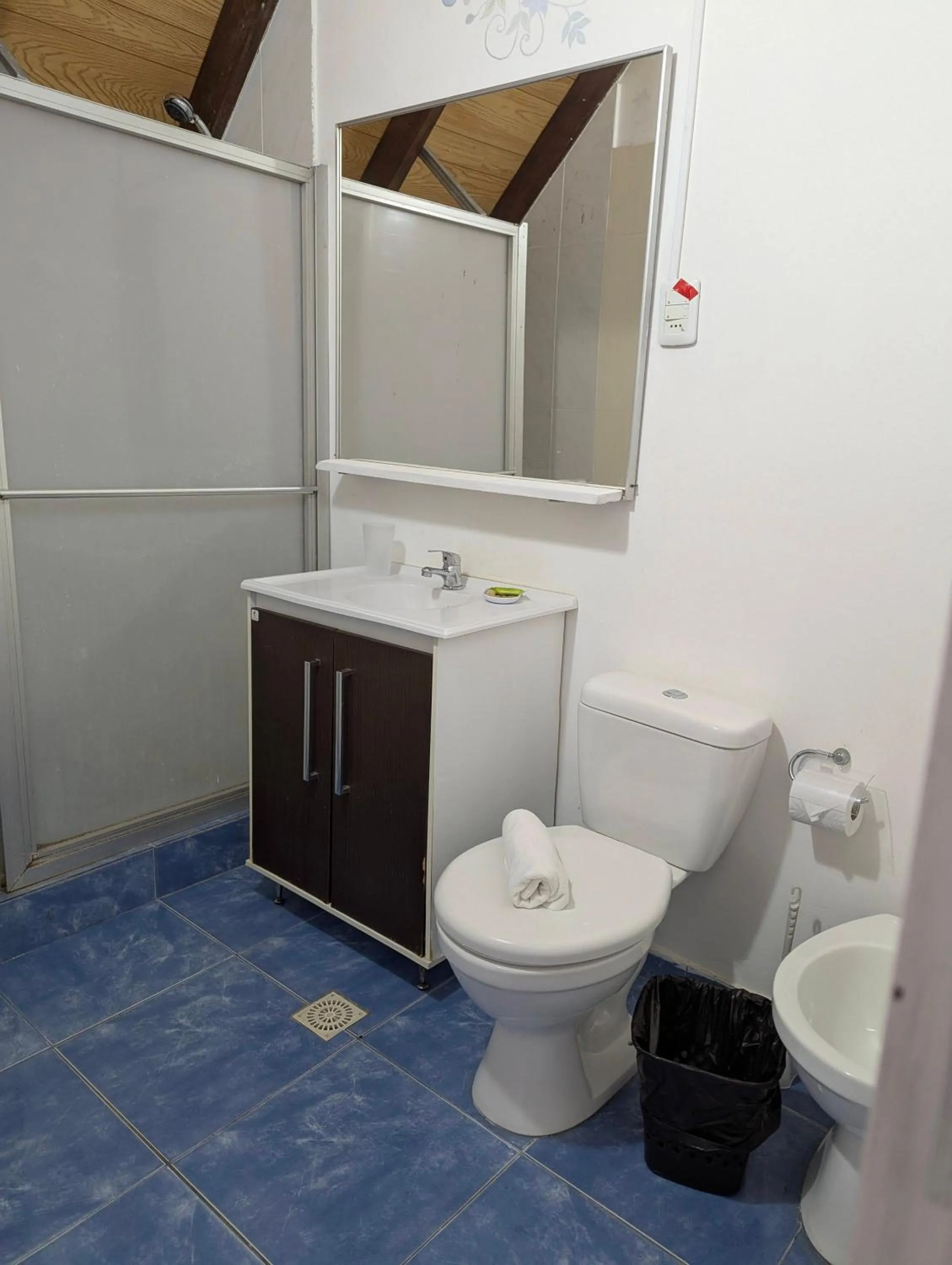 Bathroom in Arsamici Hotel