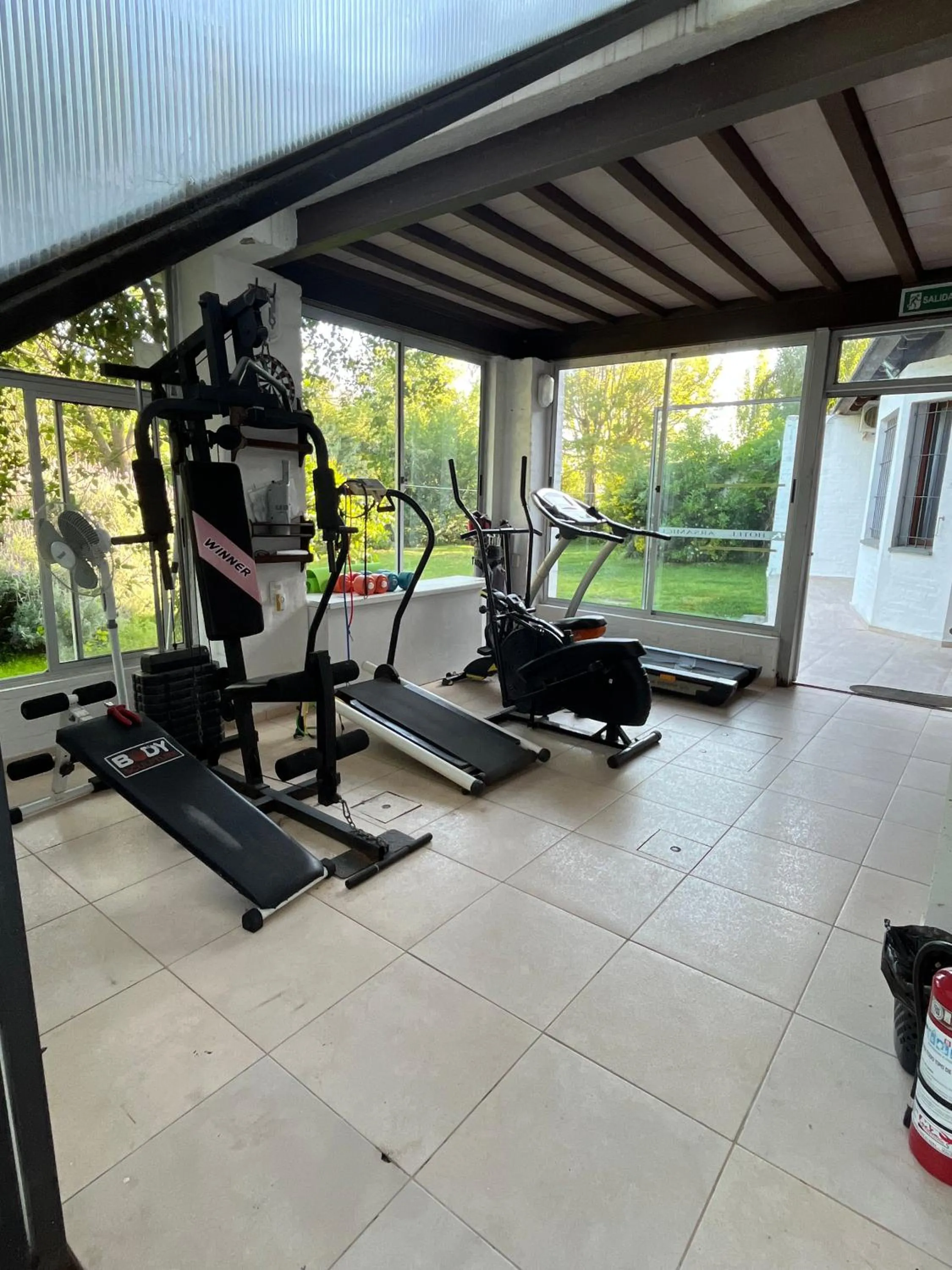 Fitness centre/facilities in Arsamici Hotel