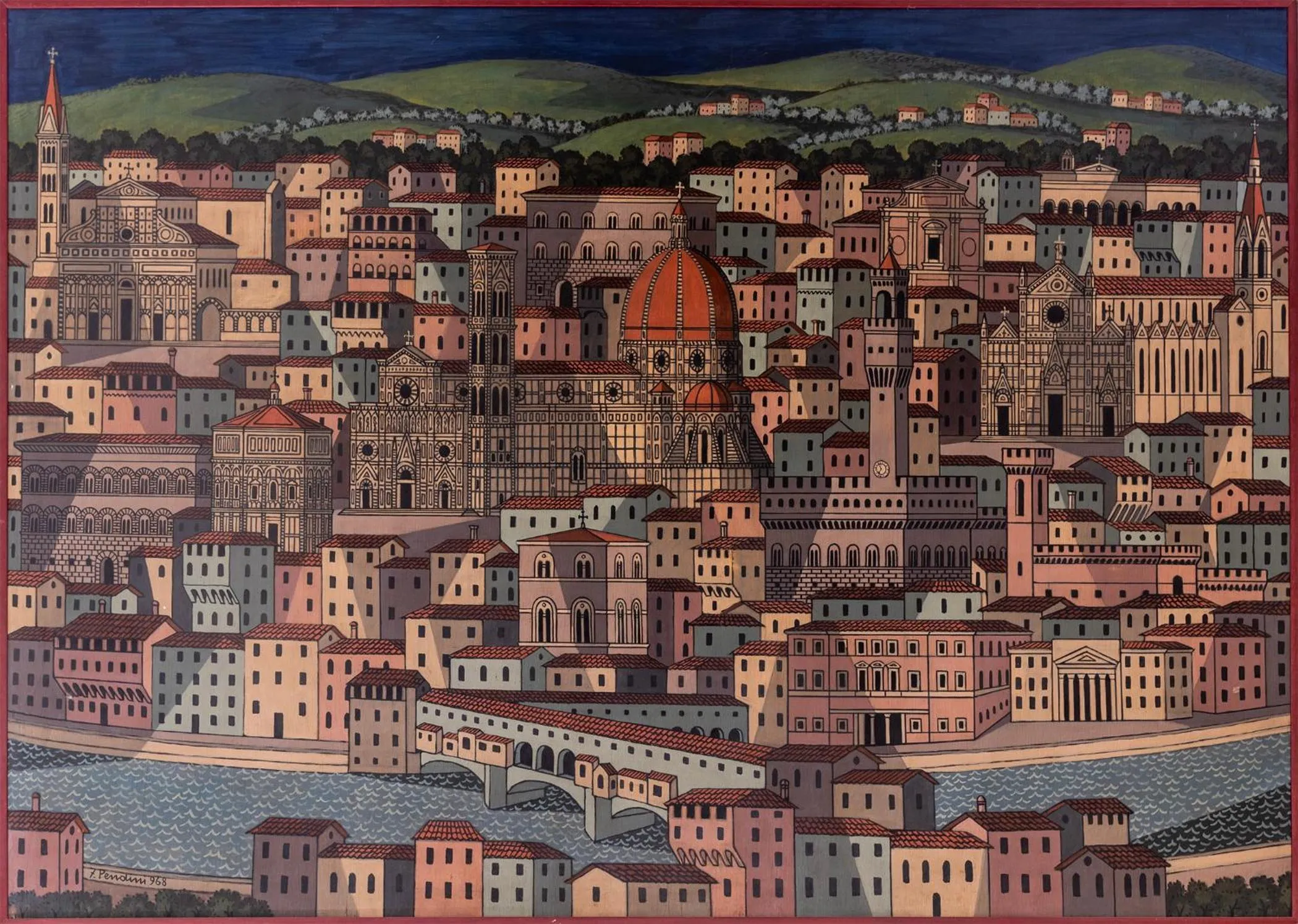 Decorative detail in Majestic Toscanelli (centro storico)