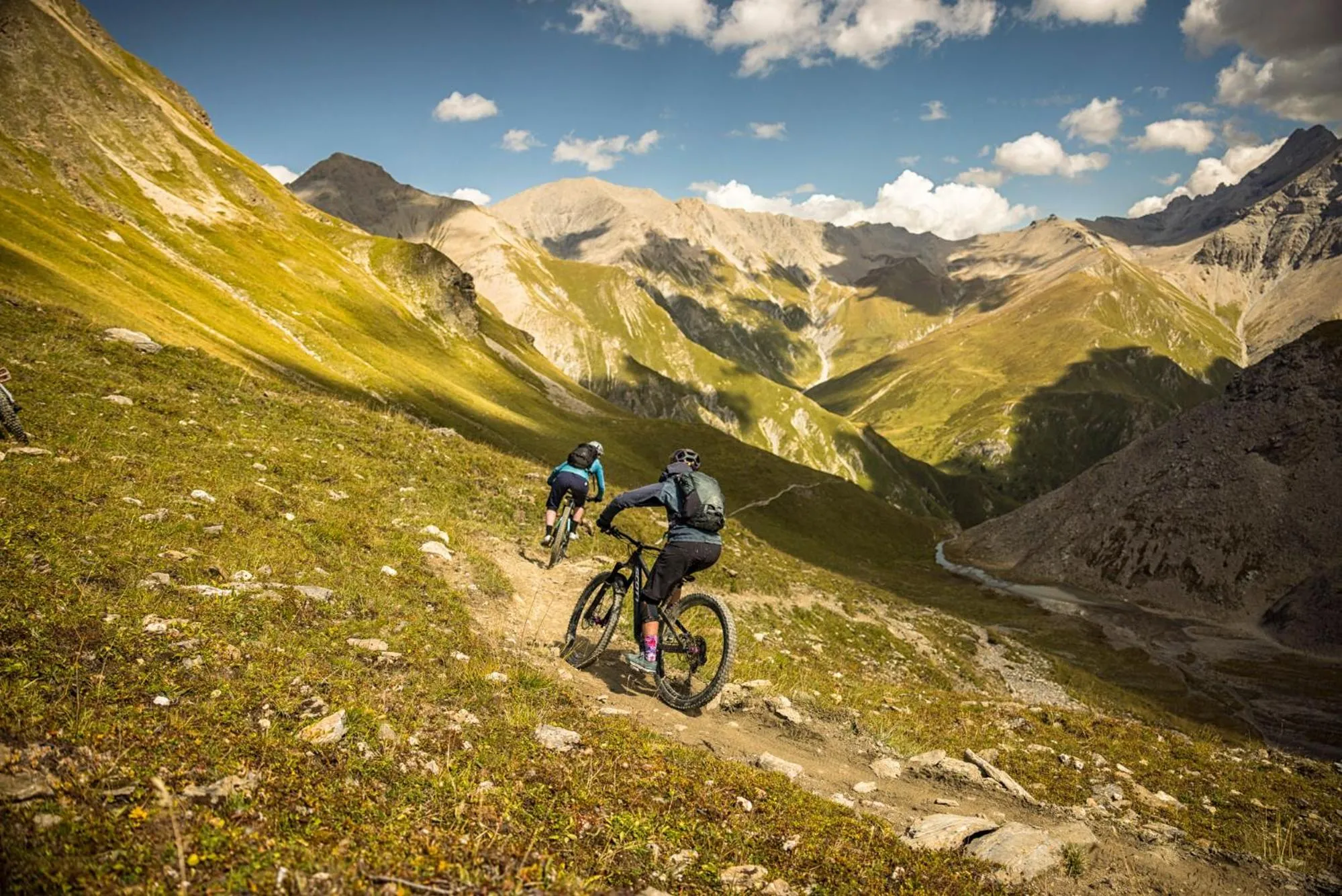 Sports in Panorama Samnaun