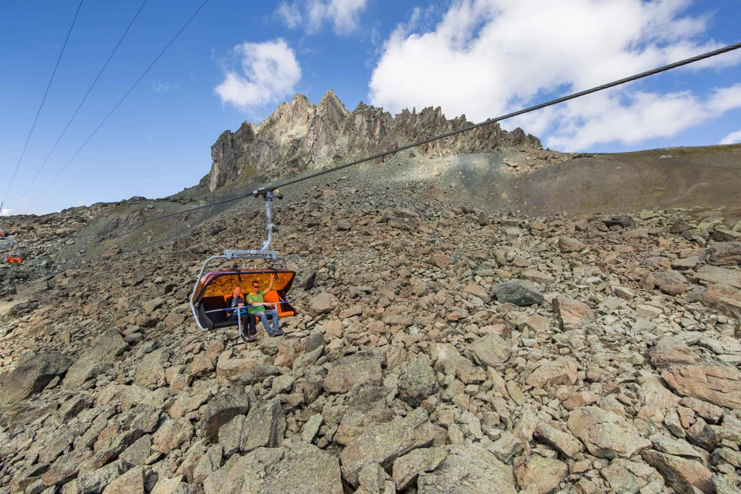 Hiking in Panorama Samnaun