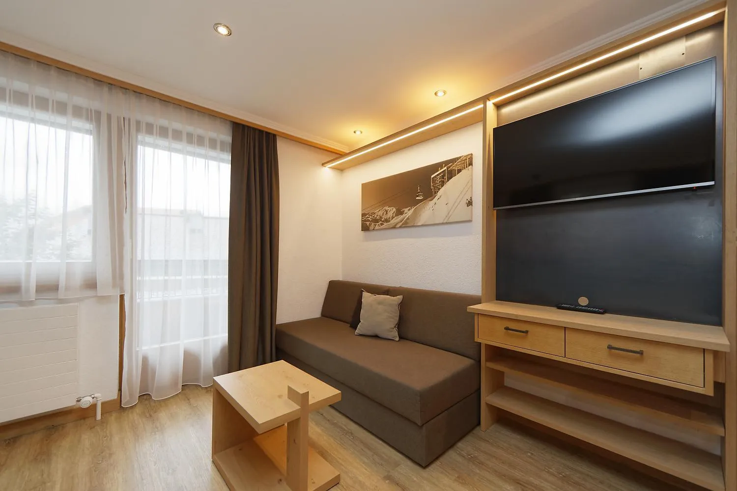 Living room in Panorama Samnaun