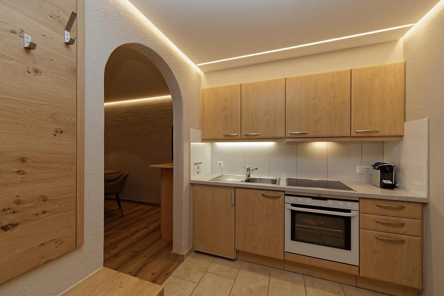 kitchen in Panorama Samnaun