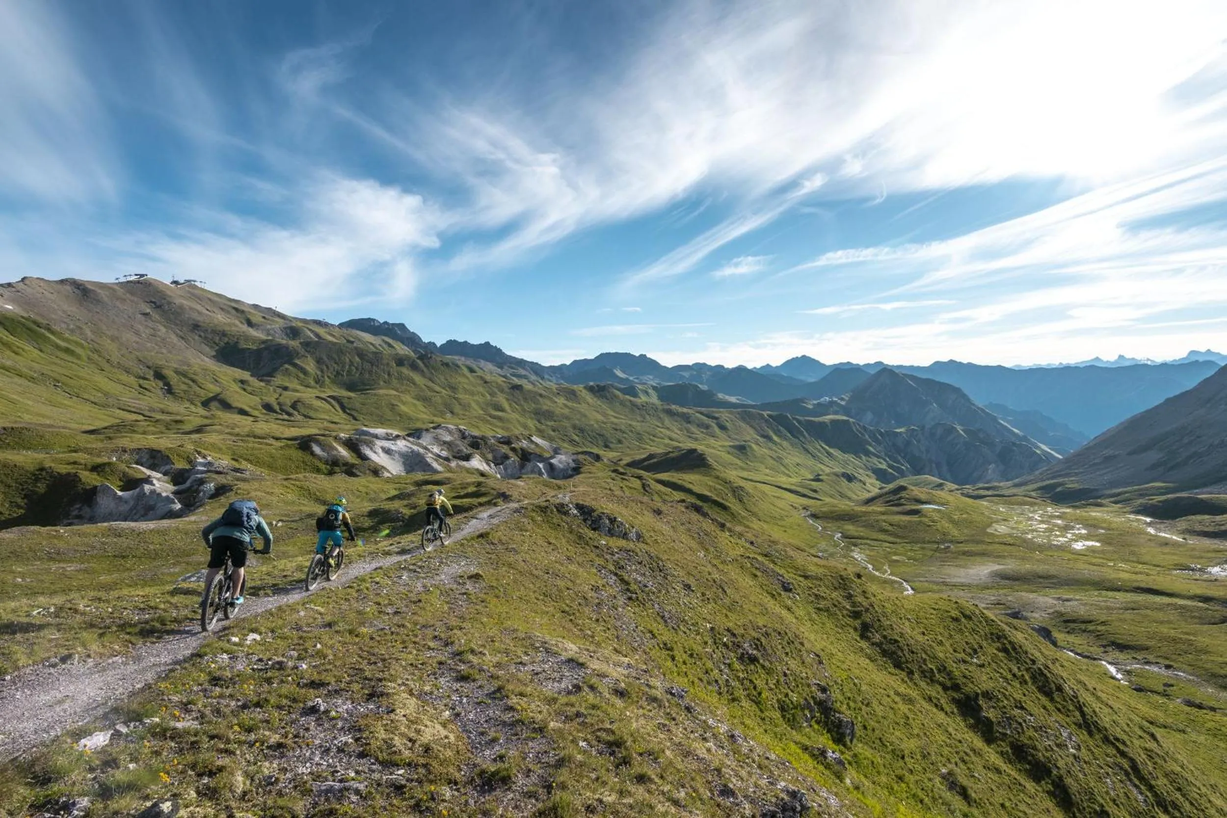 Sports in Panorama Samnaun