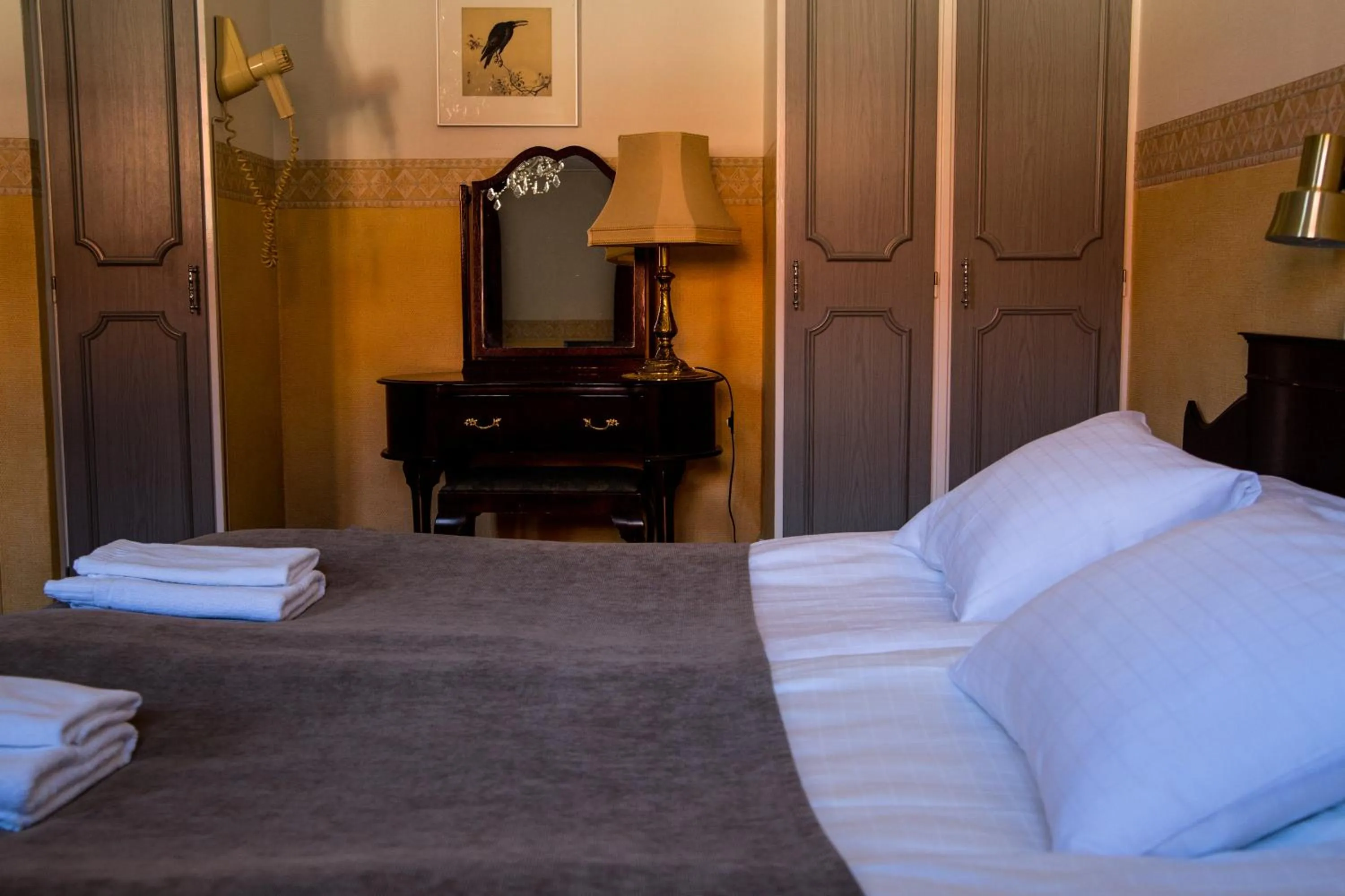 Bed in Värdshuset Hwitan