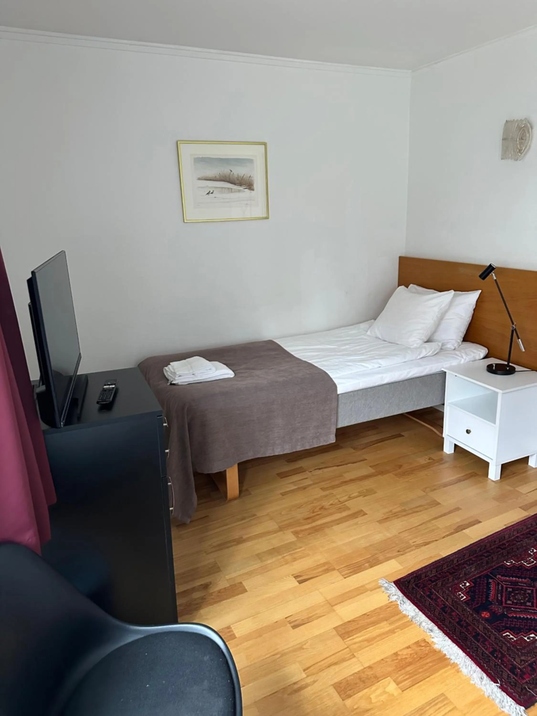 Bedroom, Bed in Värdshuset Hwitan