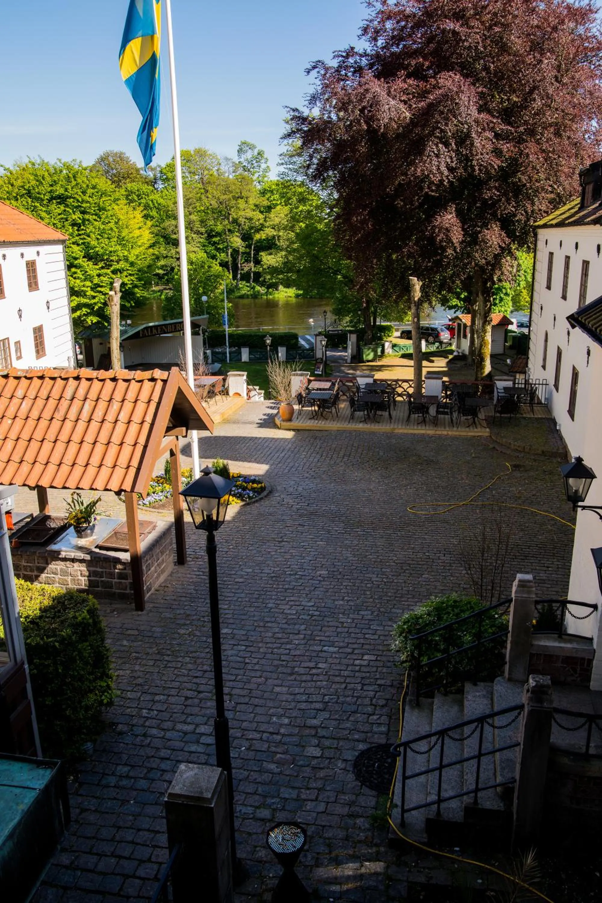 Facade/entrance in Värdshuset Hwitan