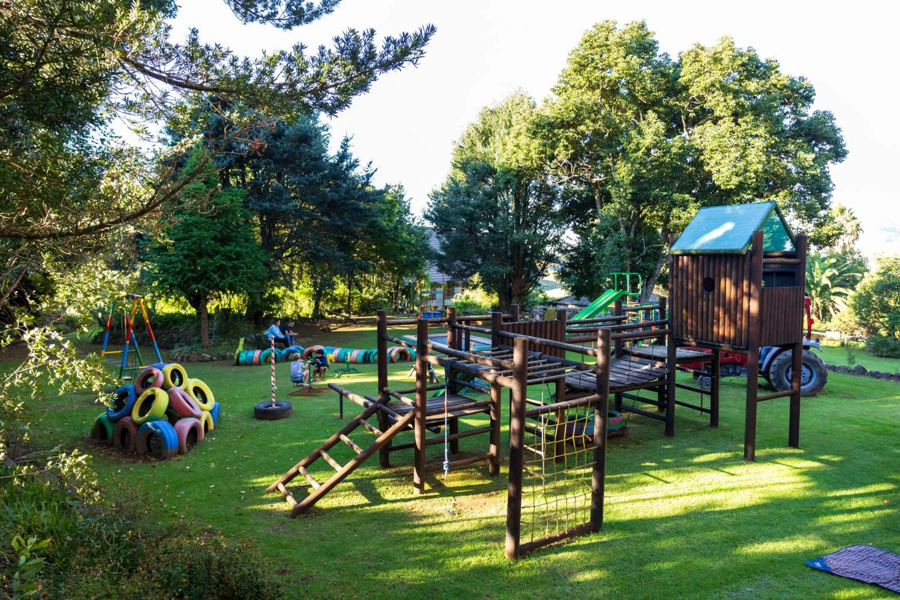 Children play ground in Cathedral Peak Hotel