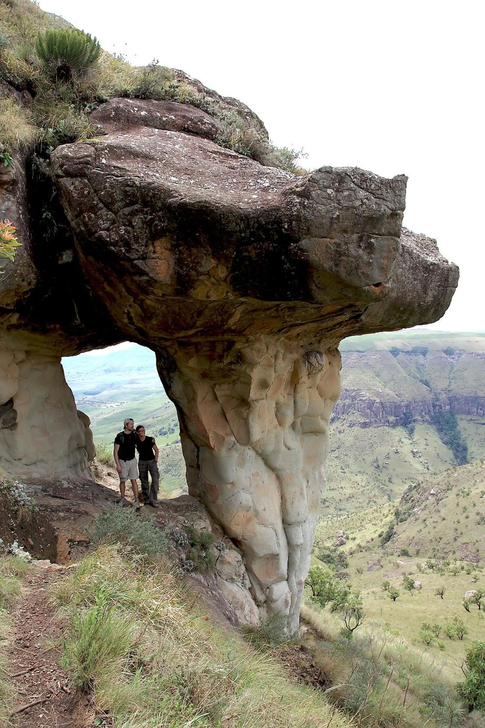 Natural landscape in Cathedral Peak Hotel