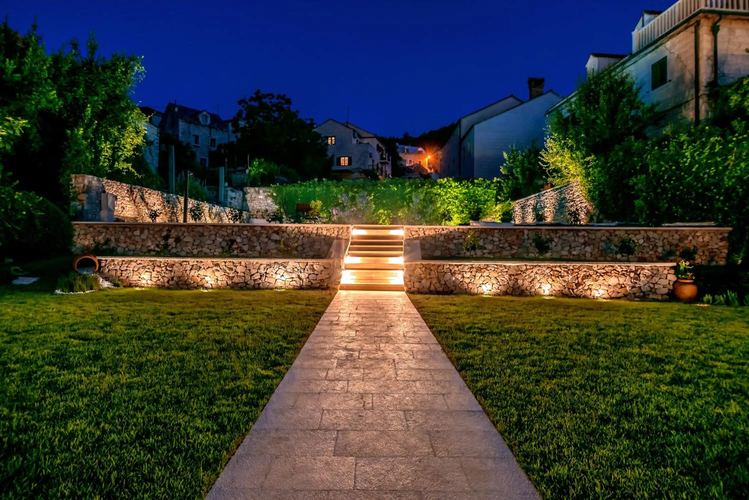 Garden in Puteus Palace Heritage Hotel