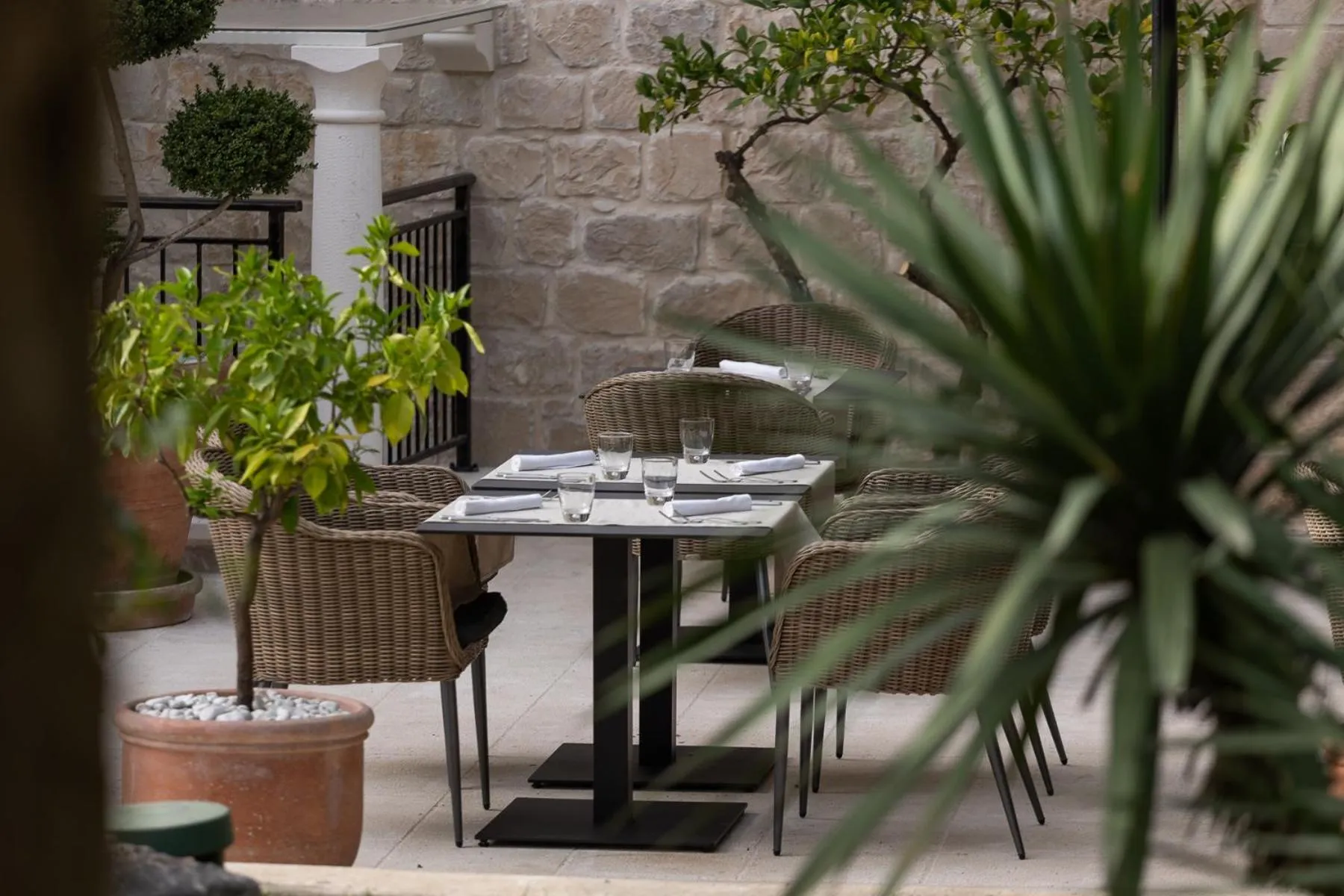 Restaurant/places to eat in Puteus Palace Heritage Hotel