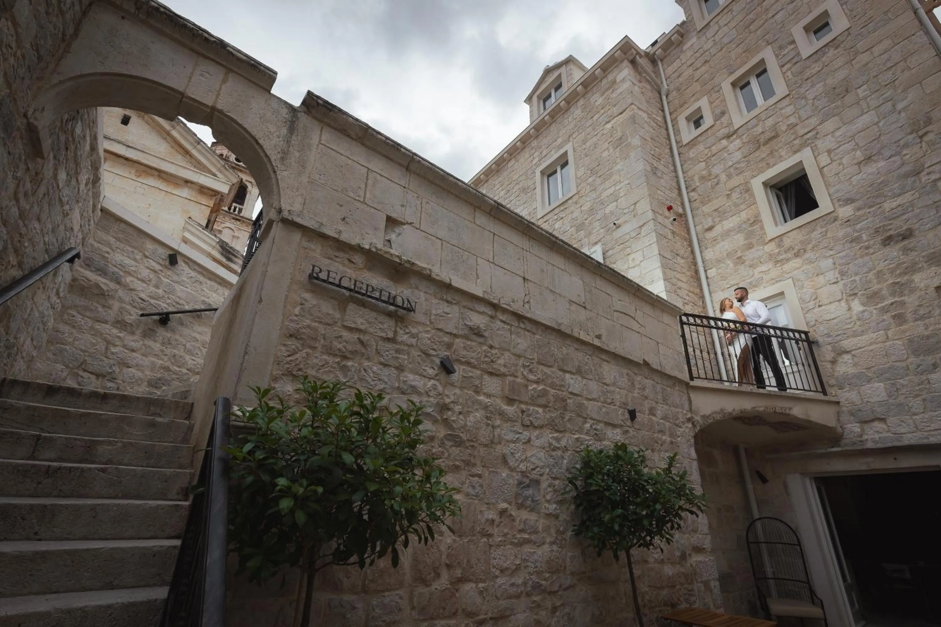 Property building in Puteus Palace Heritage Hotel