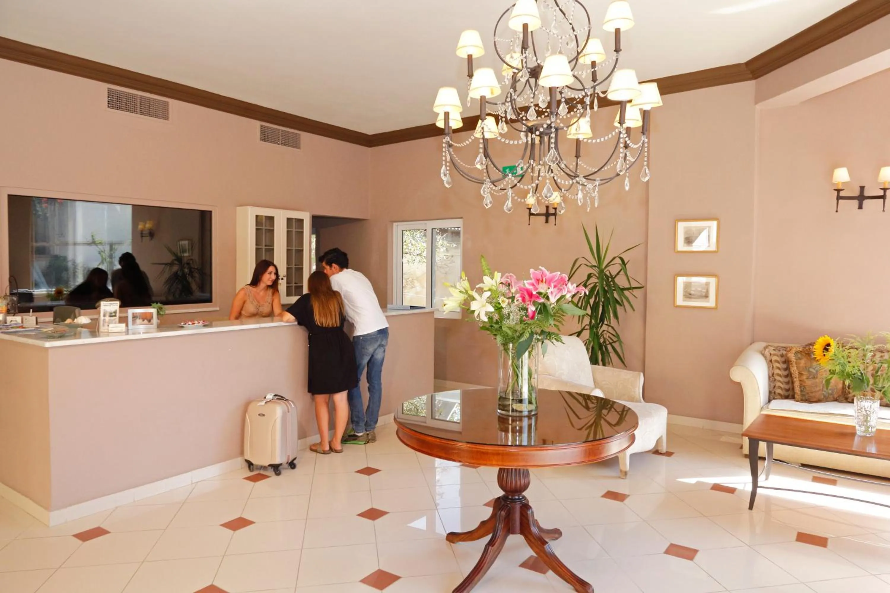 Decorative detail in Lambrinos Suites