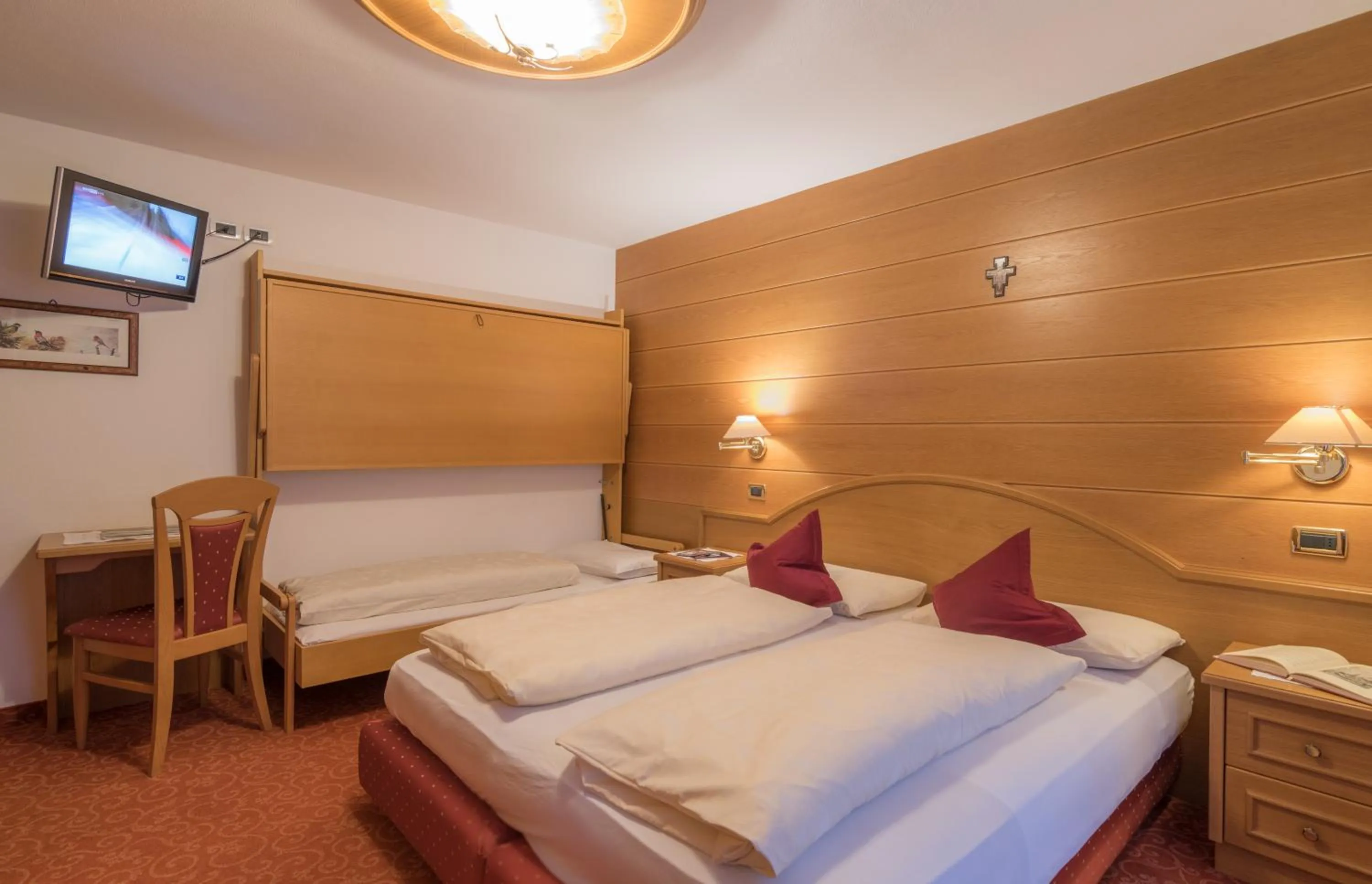 Balcony/Terrace, Bed in Garni La Vara