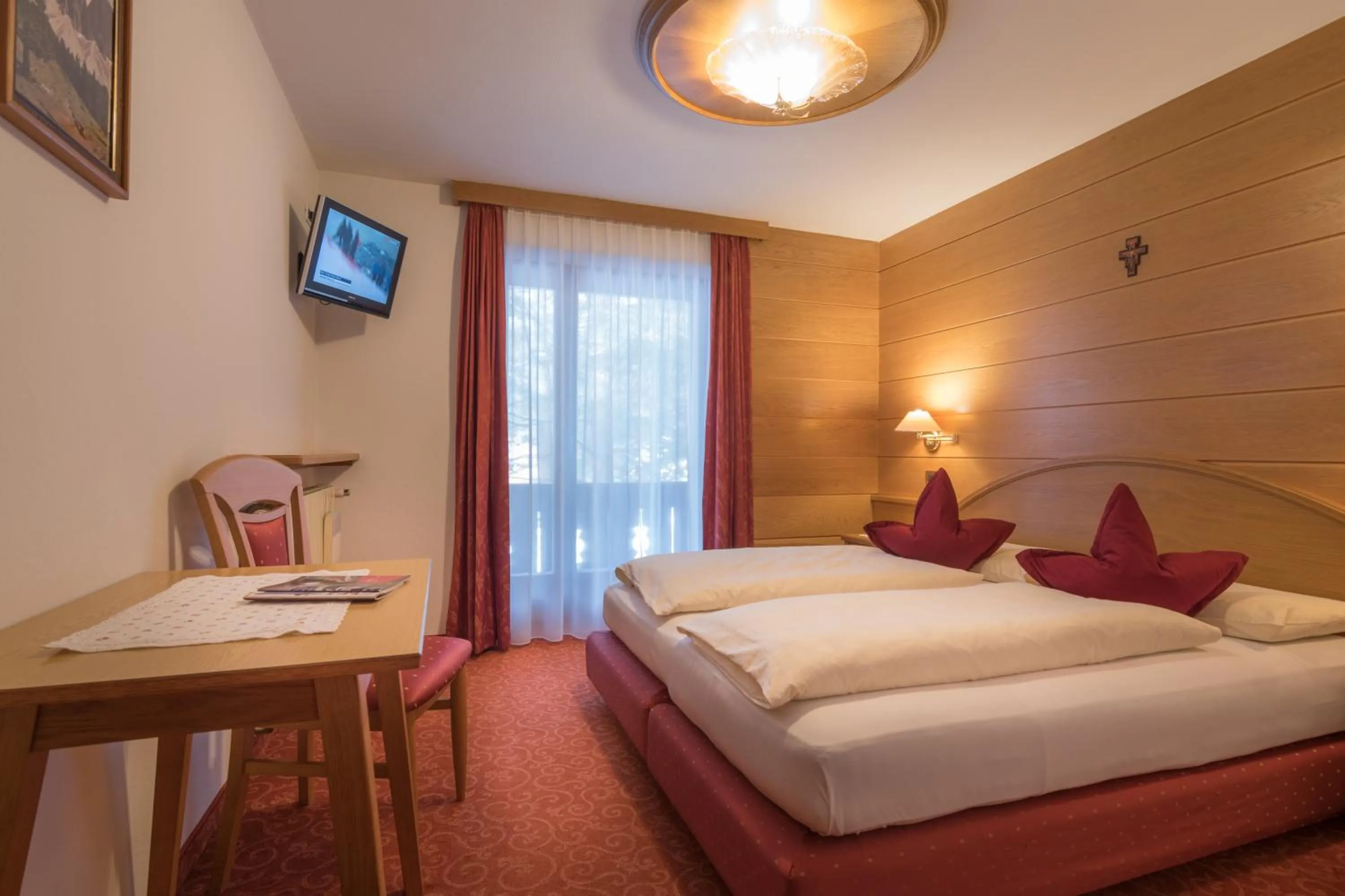 Balcony/Terrace, Bed in Garni La Vara