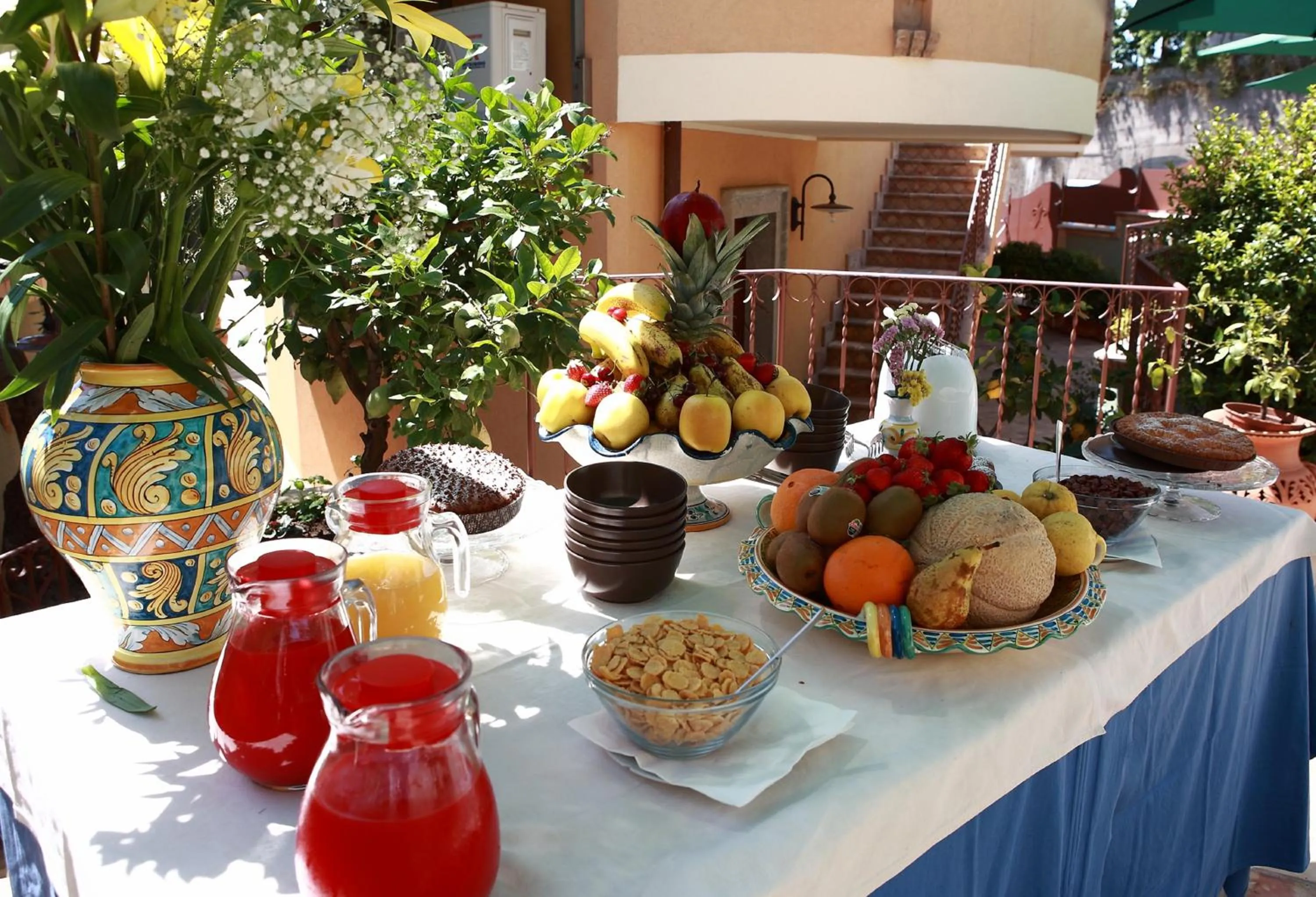Food close-up in Villa Cristina