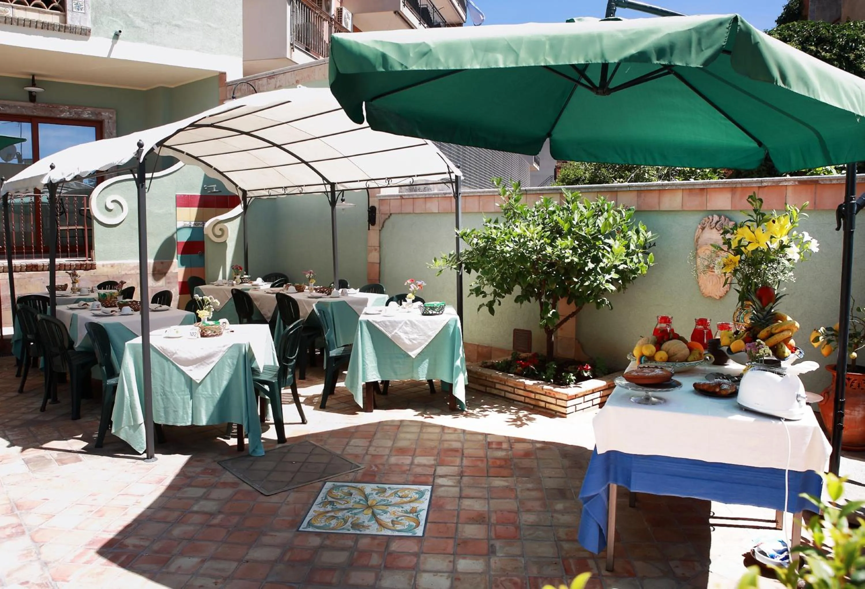 Food close-up in Villa Cristina