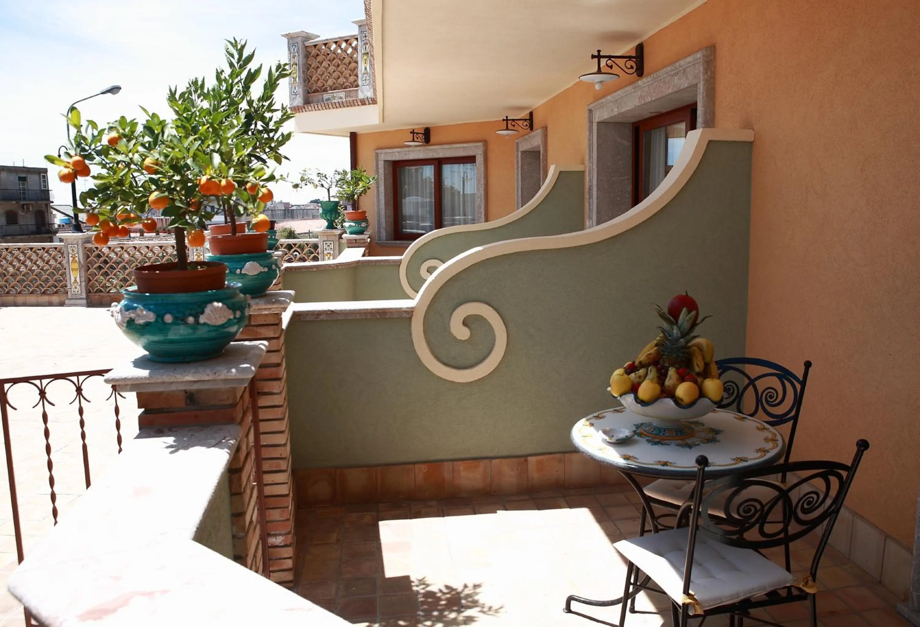 Balcony/Terrace in Villa Cristina