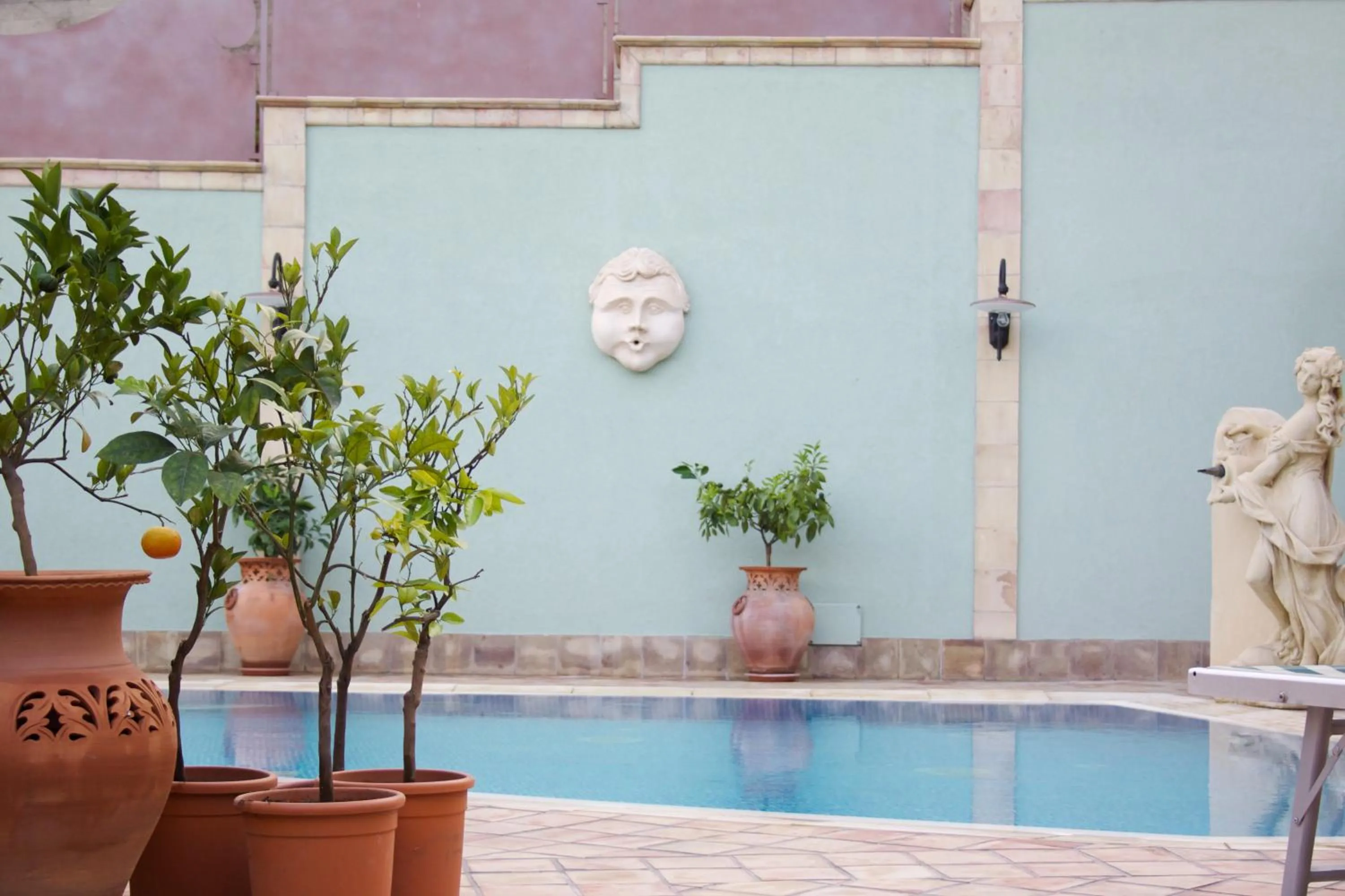 Swimming pool in Villa Cristina