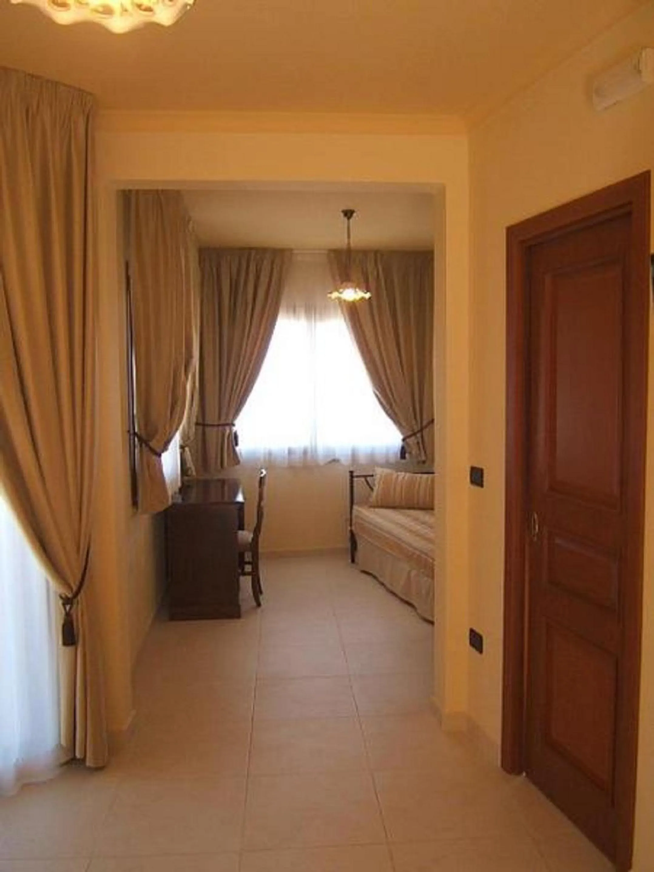 Bed in Villa Cristina