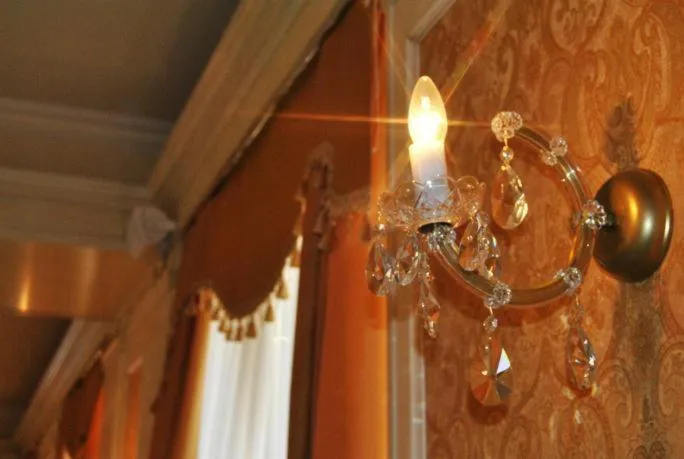 Decorative detail in Villa Anna