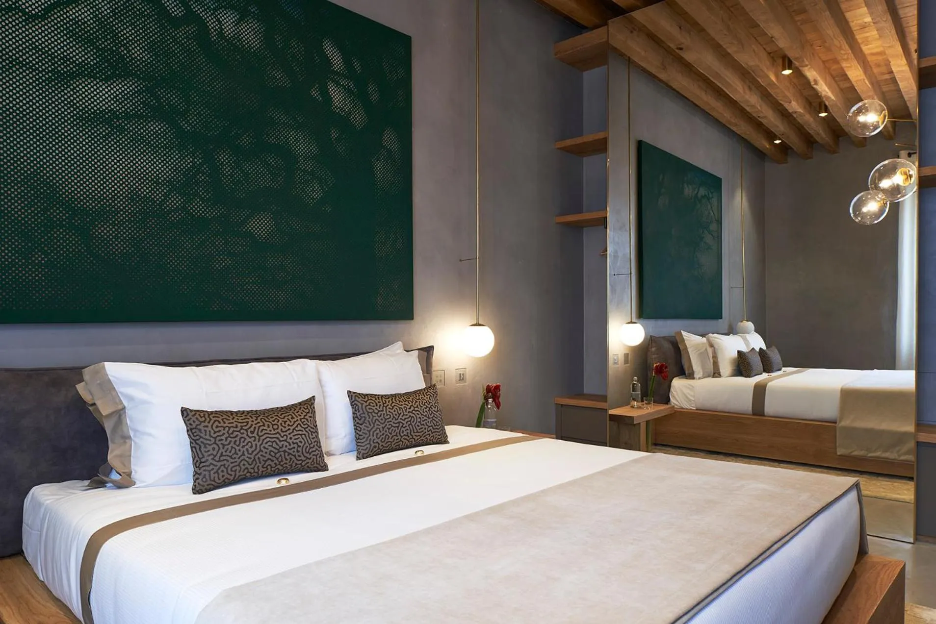 Bed in Fornace Suite