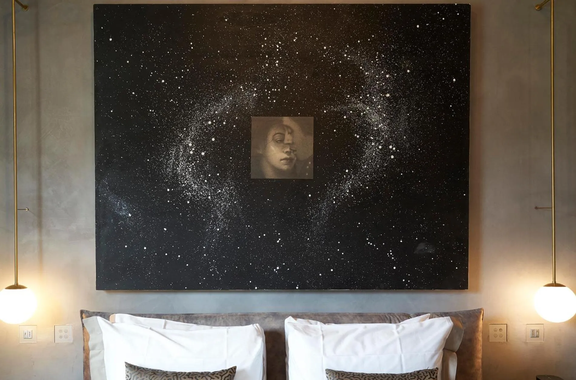 Decorative detail in Fornace Suite