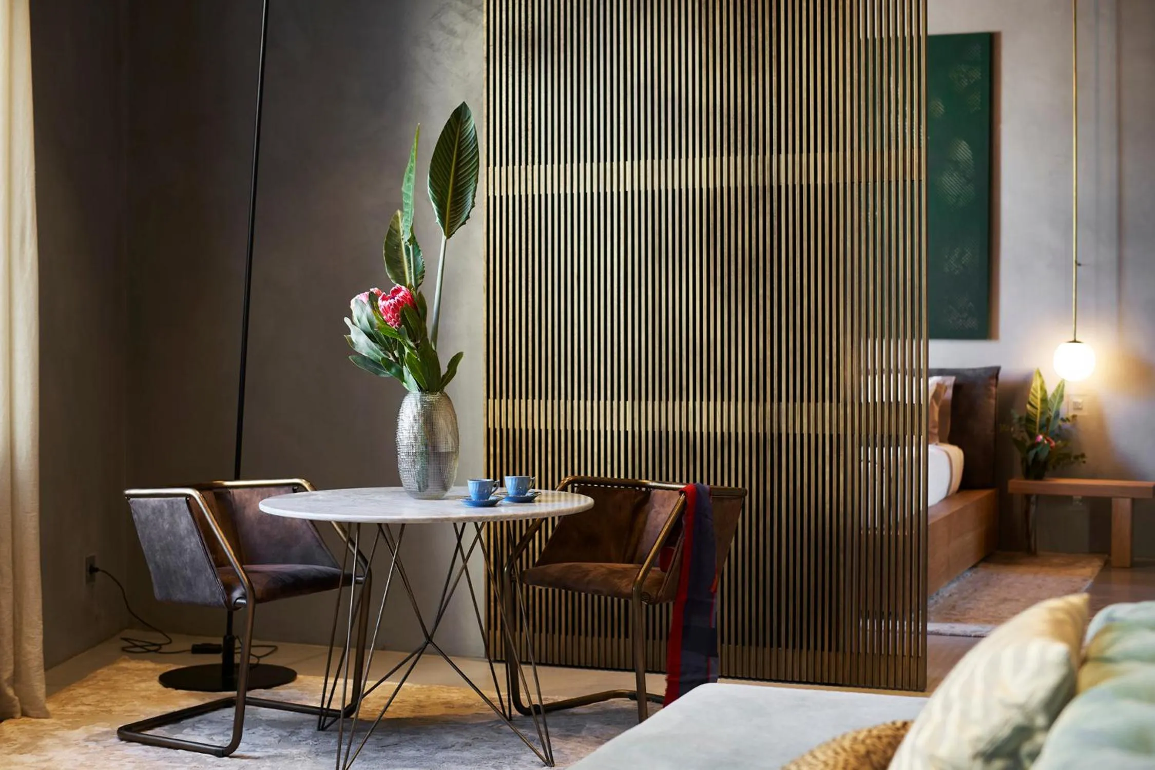 Living room in Fornace Suite